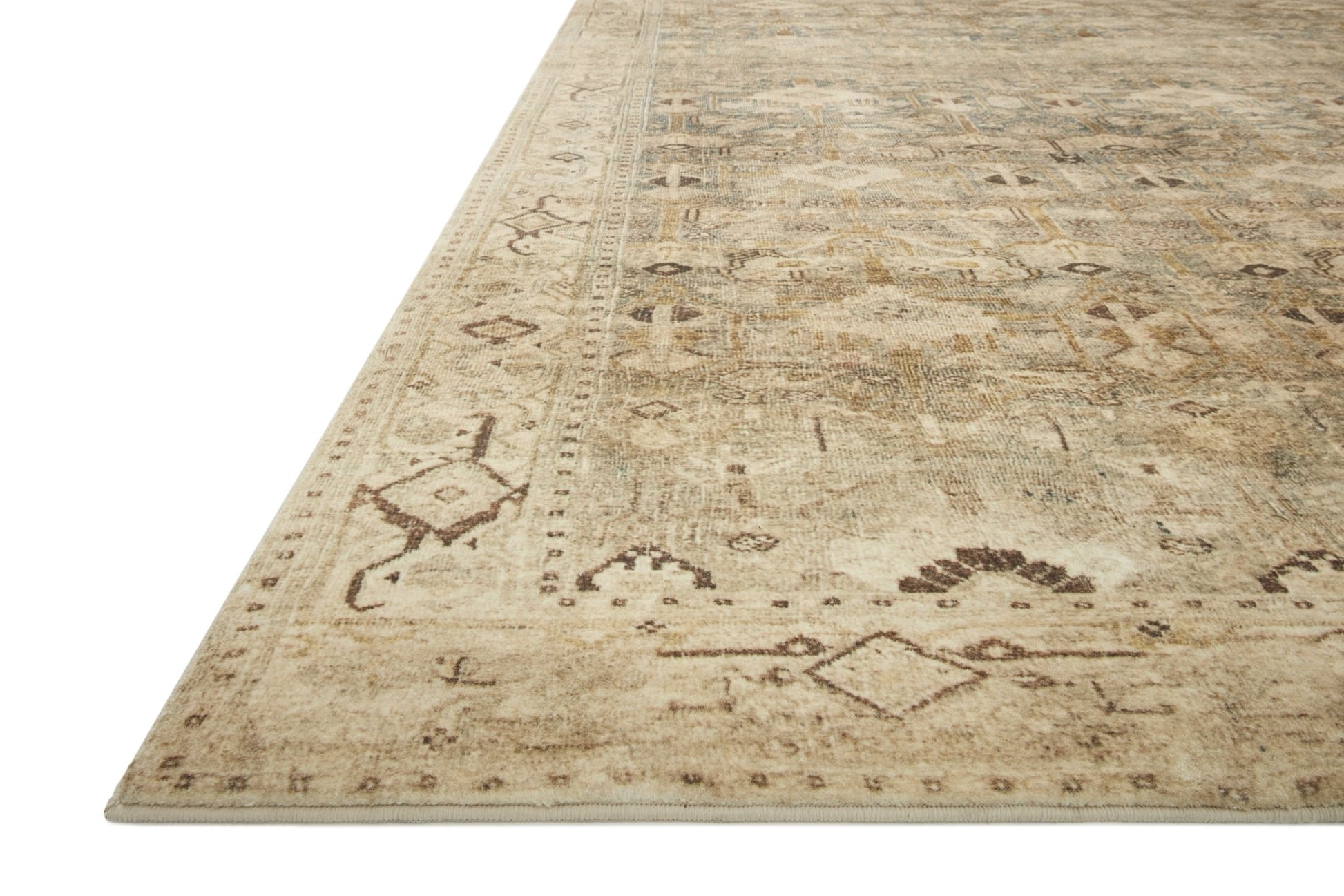 Loloi II Margot MAT - 04 Antique Sage Traditional Power Loomed Rug - Rugs - Loloi II - Atlanta Designer Rugs