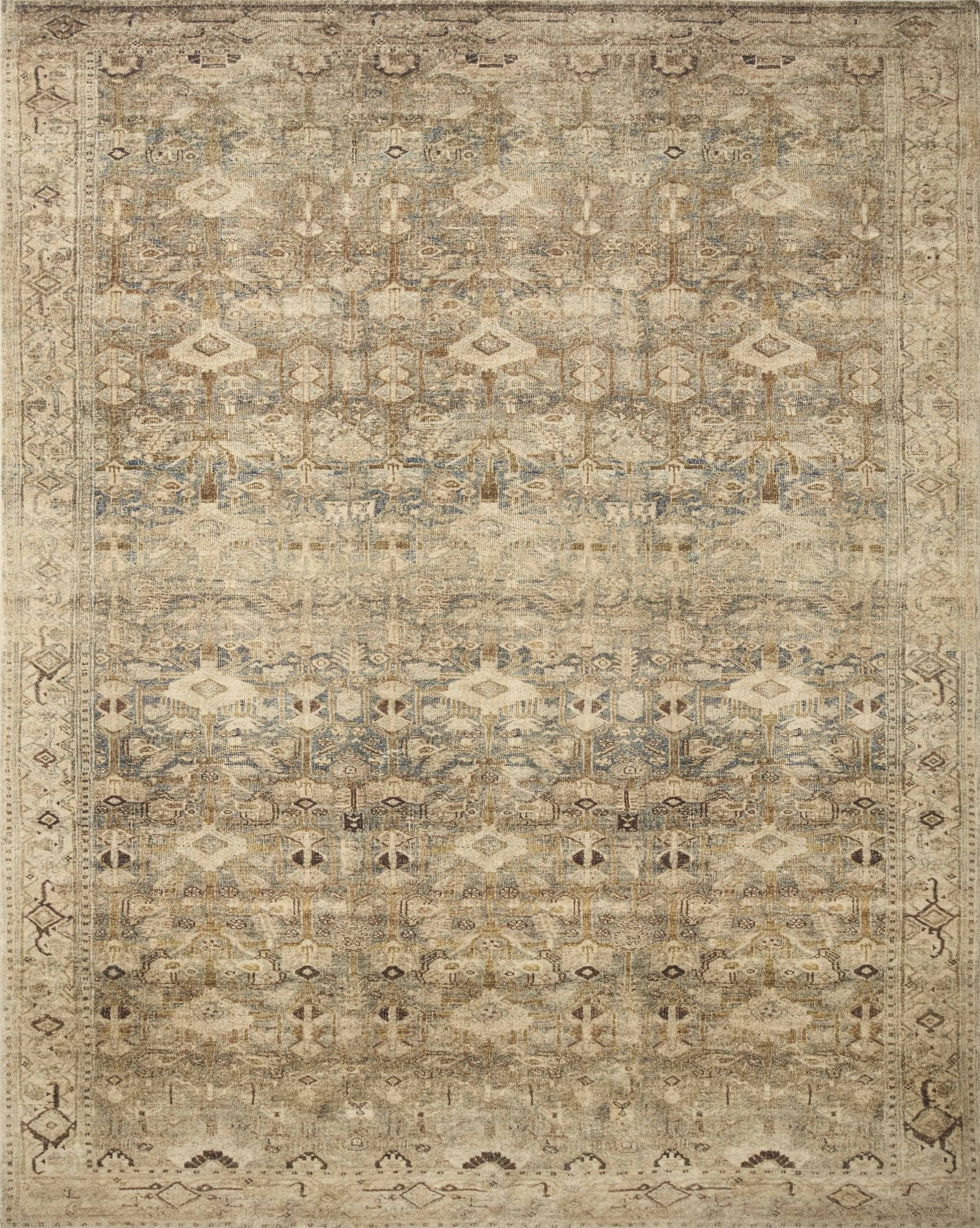 Loloi II Margot MAT - 04 Antique Sage Traditional Power Loomed Rug - Rugs - Loloi II - Atlanta Designer Rugs