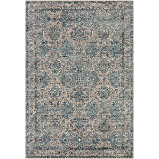 Dalyn Rugs Marbella  Mineral Blue  Traditional