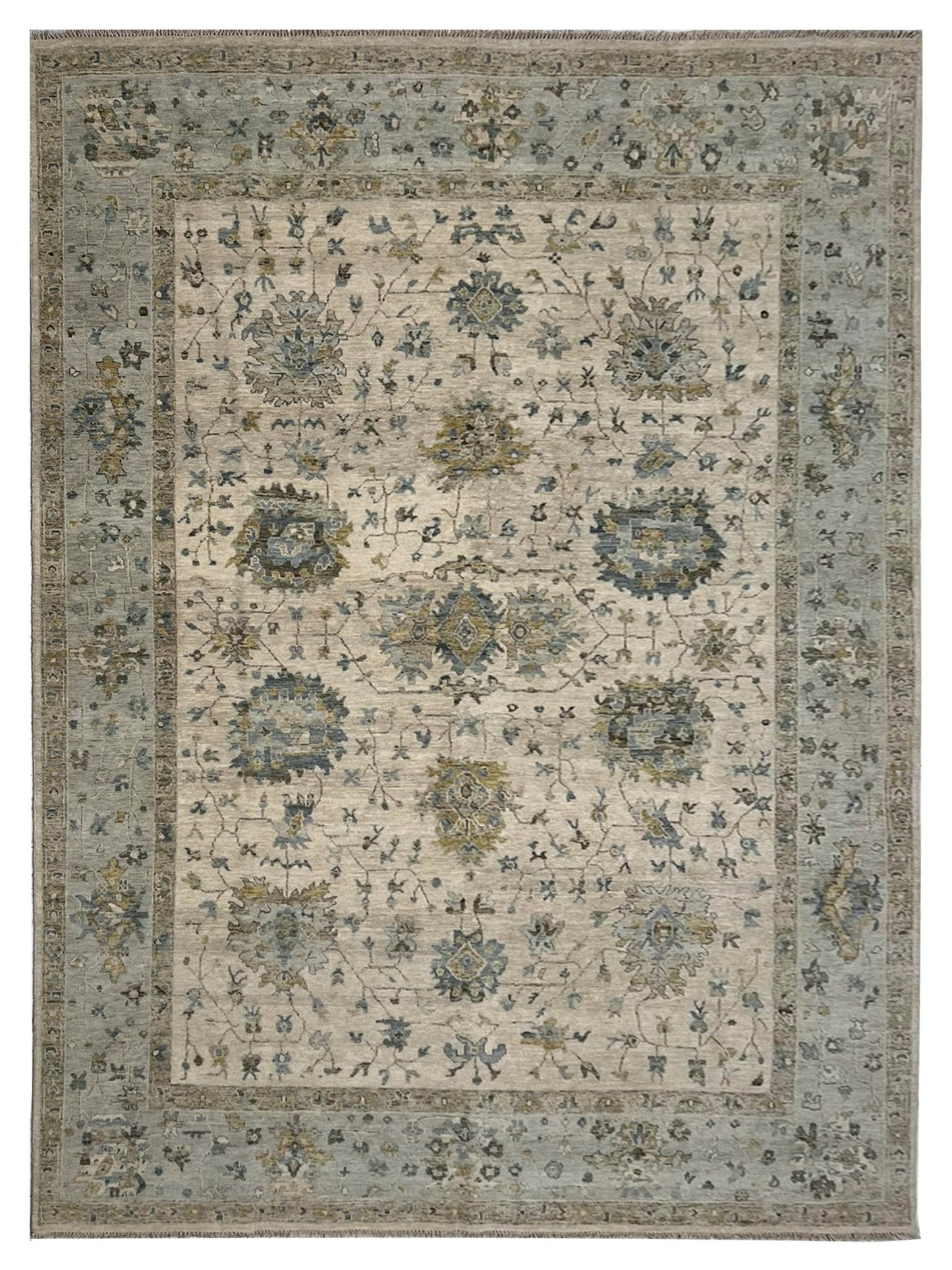 Artisan Madrid Beige Silver Transitiional Machinemade Rug - Rugs - Artisan - Atlanta Designer Rugs