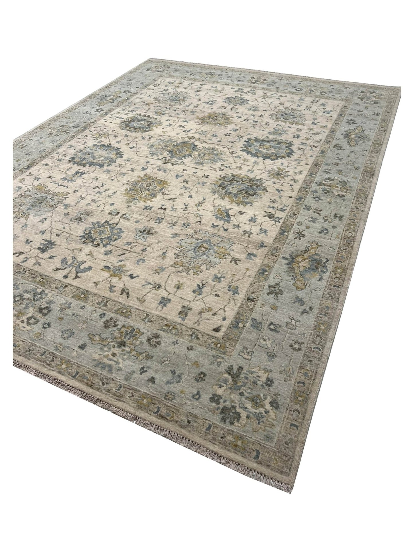 Artisan Madrid Beige Silver Transitiional Machinemade Rug - Rugs - Artisan - Atlanta Designer Rugs