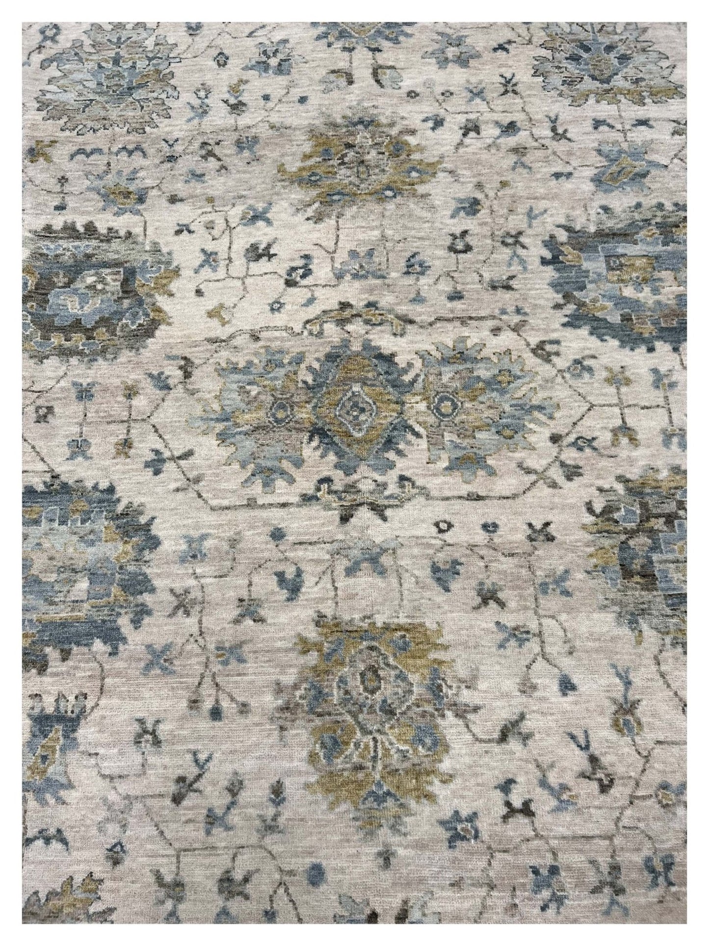 Artisan Madrid Beige Silver Transitiional Machinemade Rug - Rugs - Artisan - Atlanta Designer Rugs