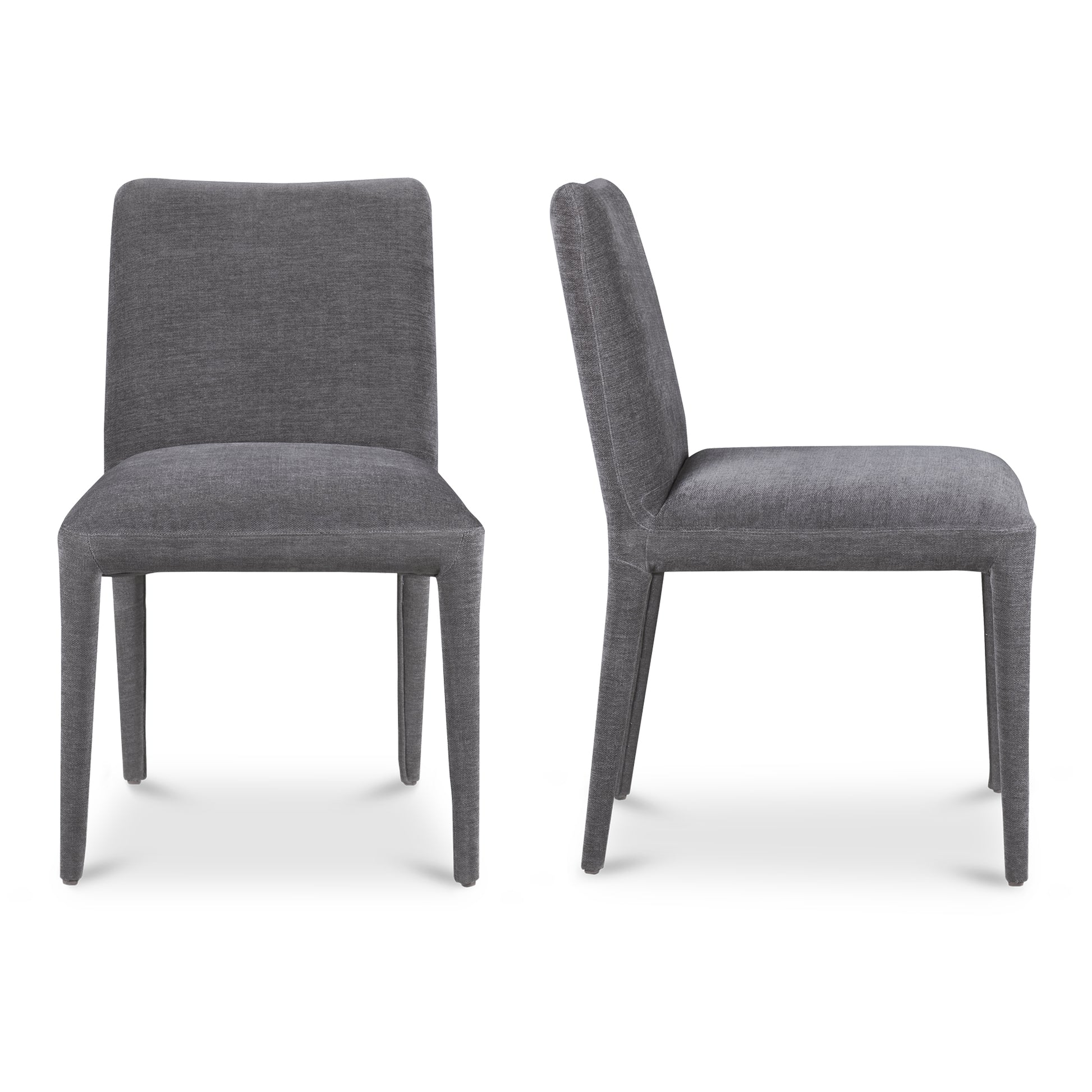 Moes Home Dining Chairs Calla Grey Contemporary Furniture