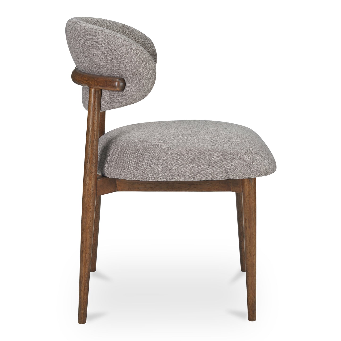 Moes Home Dining Chairs ELLIE Brown Mid-Century Modern Furniture Rug