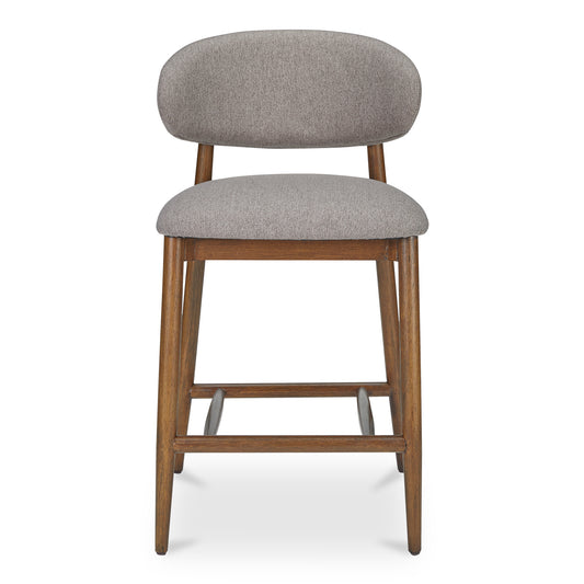 Moes Home Counter Stools ELLIE Brown Mid-Century Modern Furniture Rug