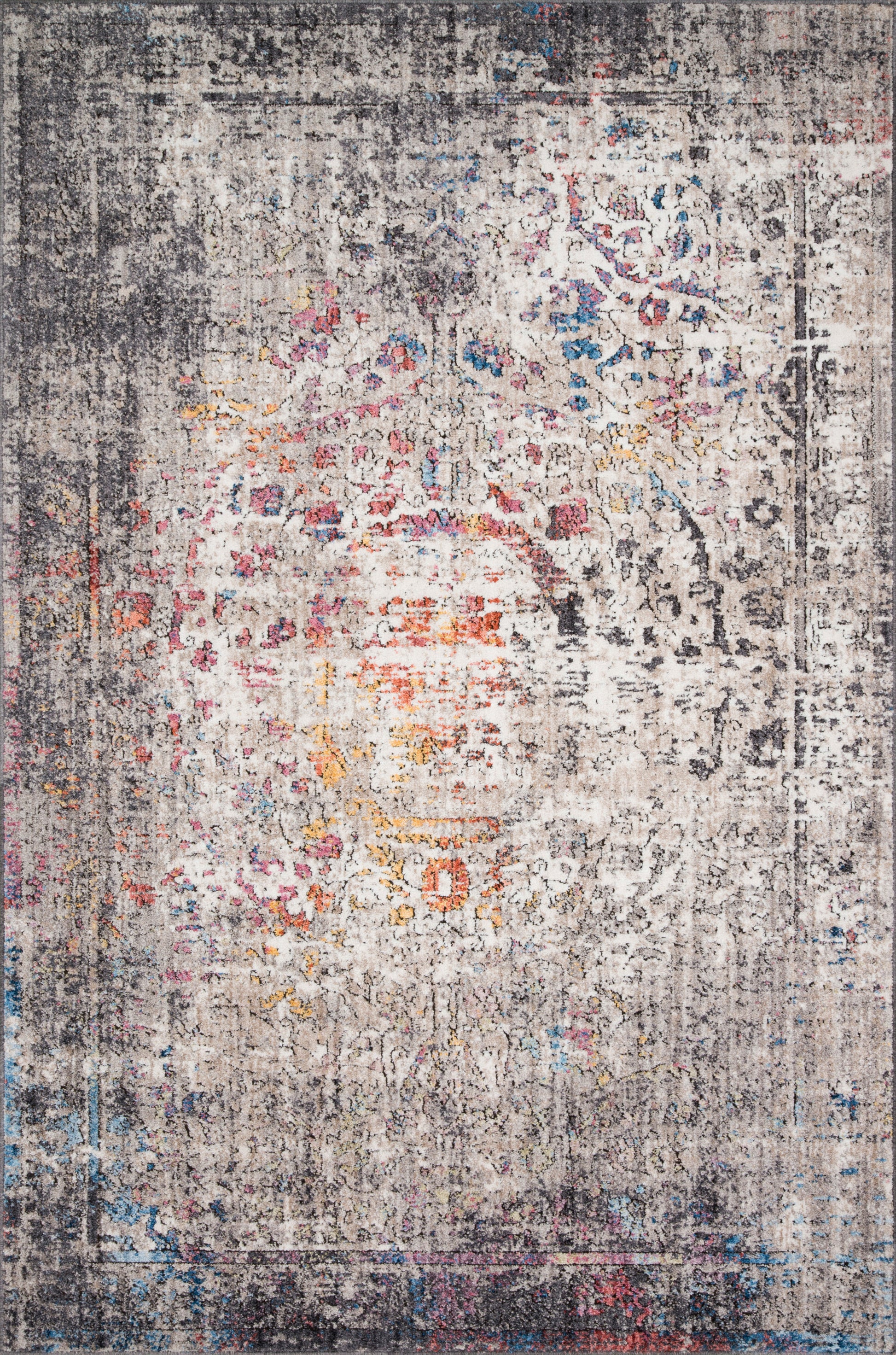 Loloi MEDUSA MED-02 Granite Multi Contemporary Power Loomed Rug