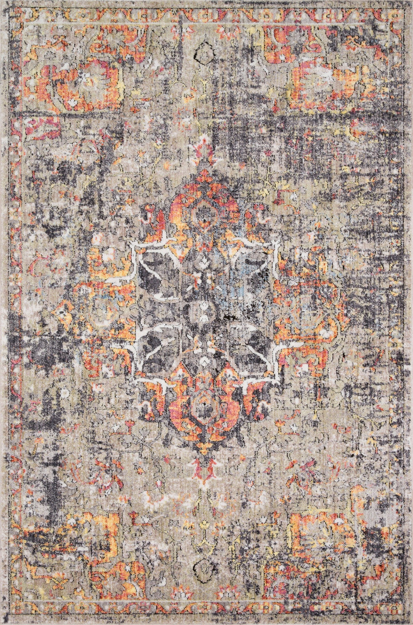 Loloi MEDUSA MED-03 Taupe Sunset Contemporary Power Loomed Rug