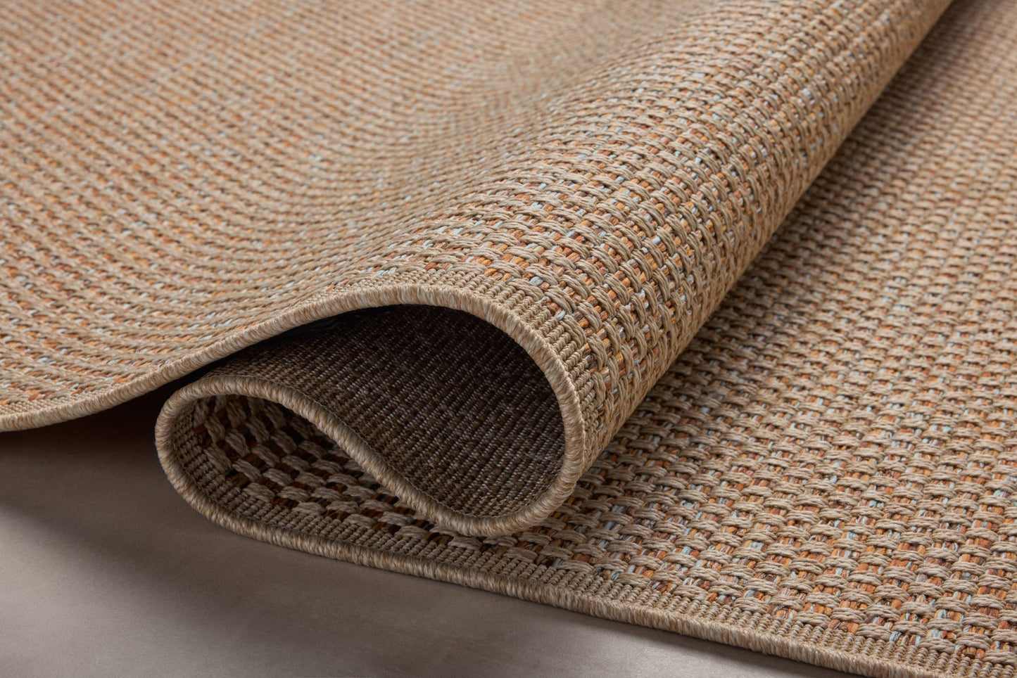 Loloi II Merrick MER - 01 Oatmeal Sunrise Indoor/Outdoor Power Loomed Rug - Rugs - Loloi II - Atlanta Designer Rugs