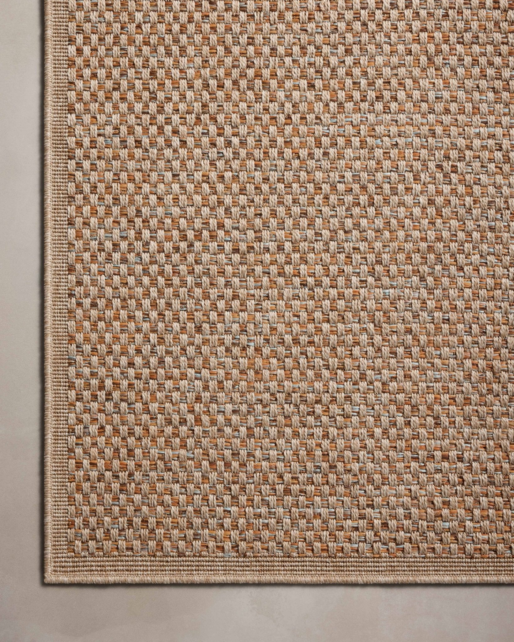 Loloi II Merrick MER - 01 Oatmeal Sunrise Indoor/Outdoor Power Loomed Rug - Rugs - Loloi II - Atlanta Designer Rugs