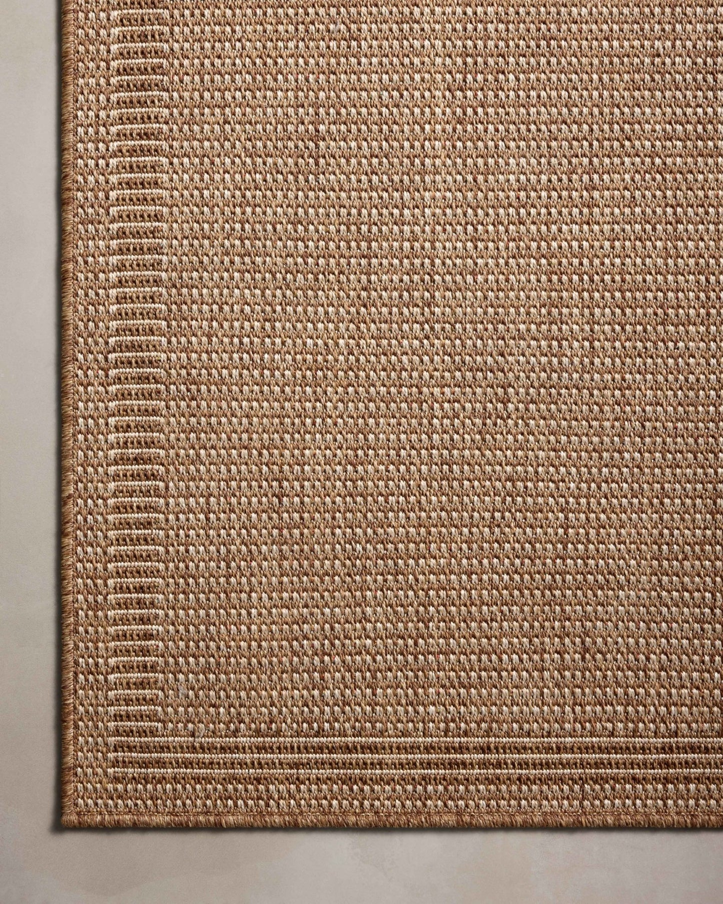 Loloi II Merrick MER - 03 Natural Oatmeal Indoor/Outdoor Power Loomed Rug - Rugs - Loloi II - Atlanta Designer Rugs