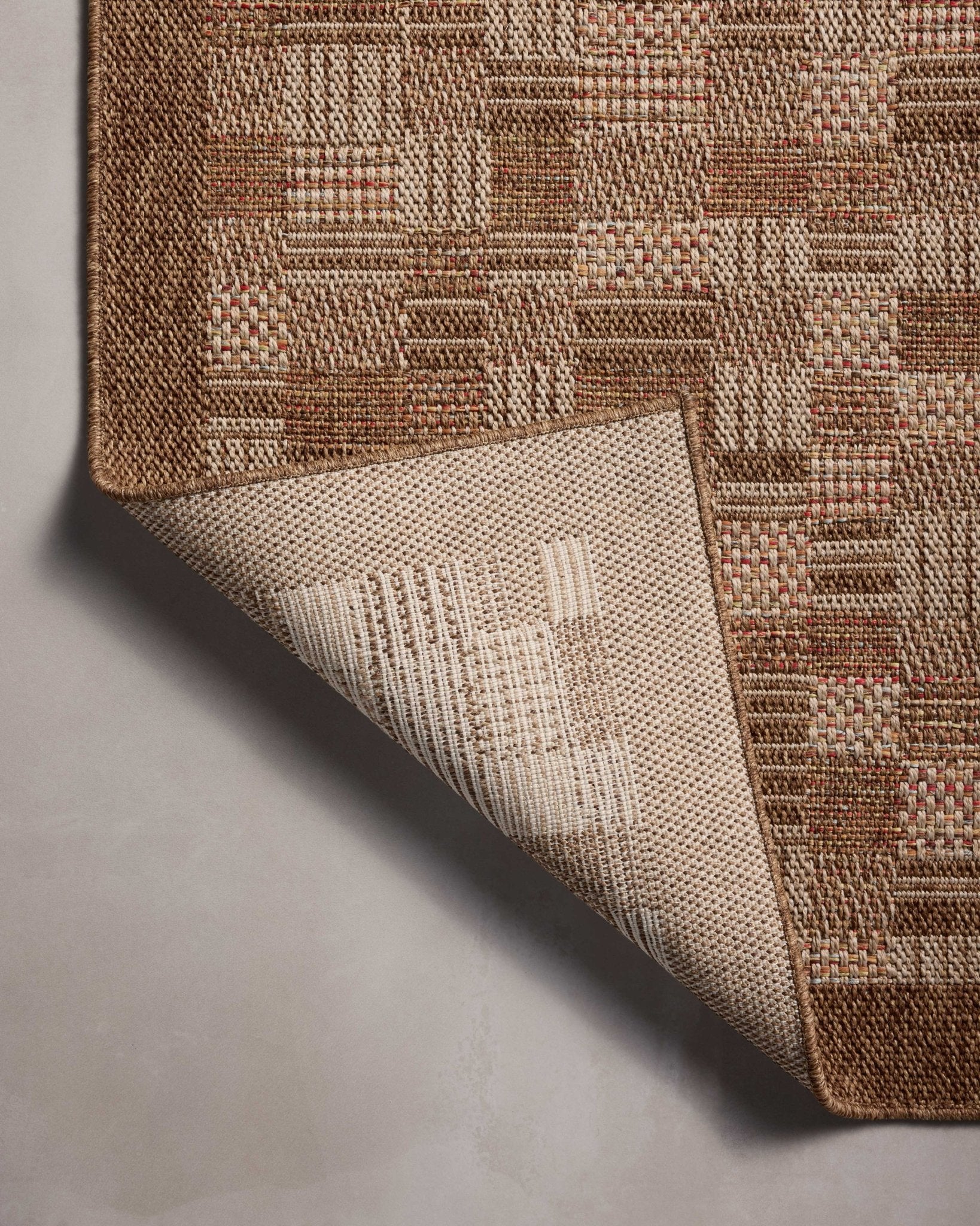 Loloi II Merrick MER - 04 Chestnut Fiesta Indoor/Outdoor Power Loomed Rug - Rugs - Loloi II - Atlanta Designer Rugs