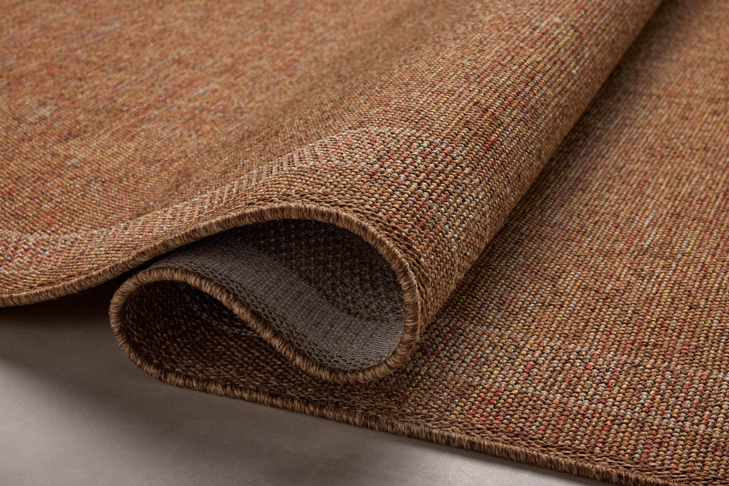 Loloi II Merrick MER - 07 Cinnamon Multi Indoor/Outdoor Power Loomed Rug - Rugs - Loloi II - Atlanta Designer Rugs