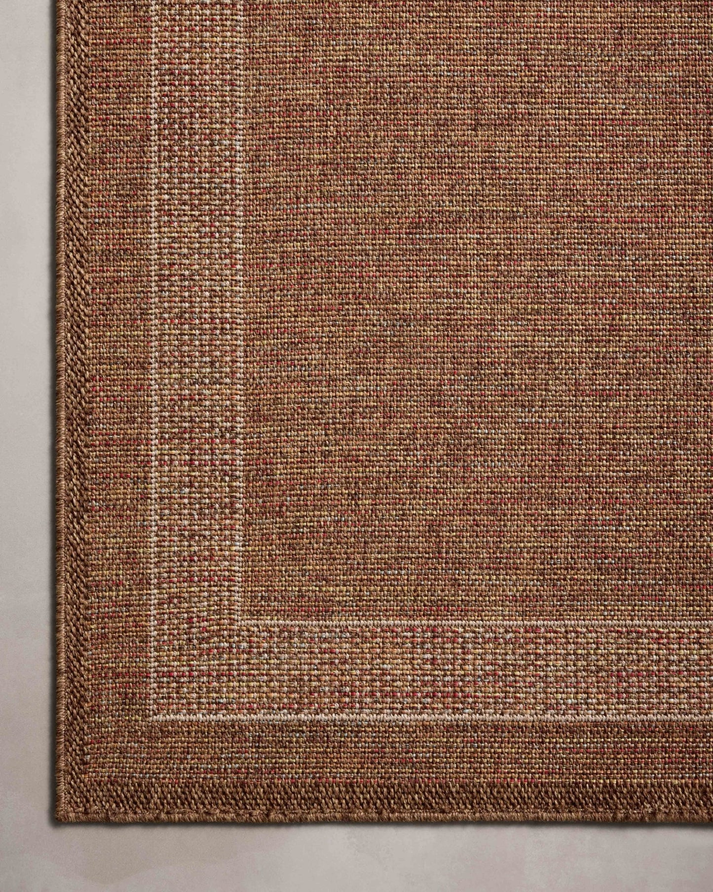 Loloi II Merrick MER - 07 Cinnamon Multi Indoor/Outdoor Power Loomed Rug - Rugs - Loloi II - Atlanta Designer Rugs