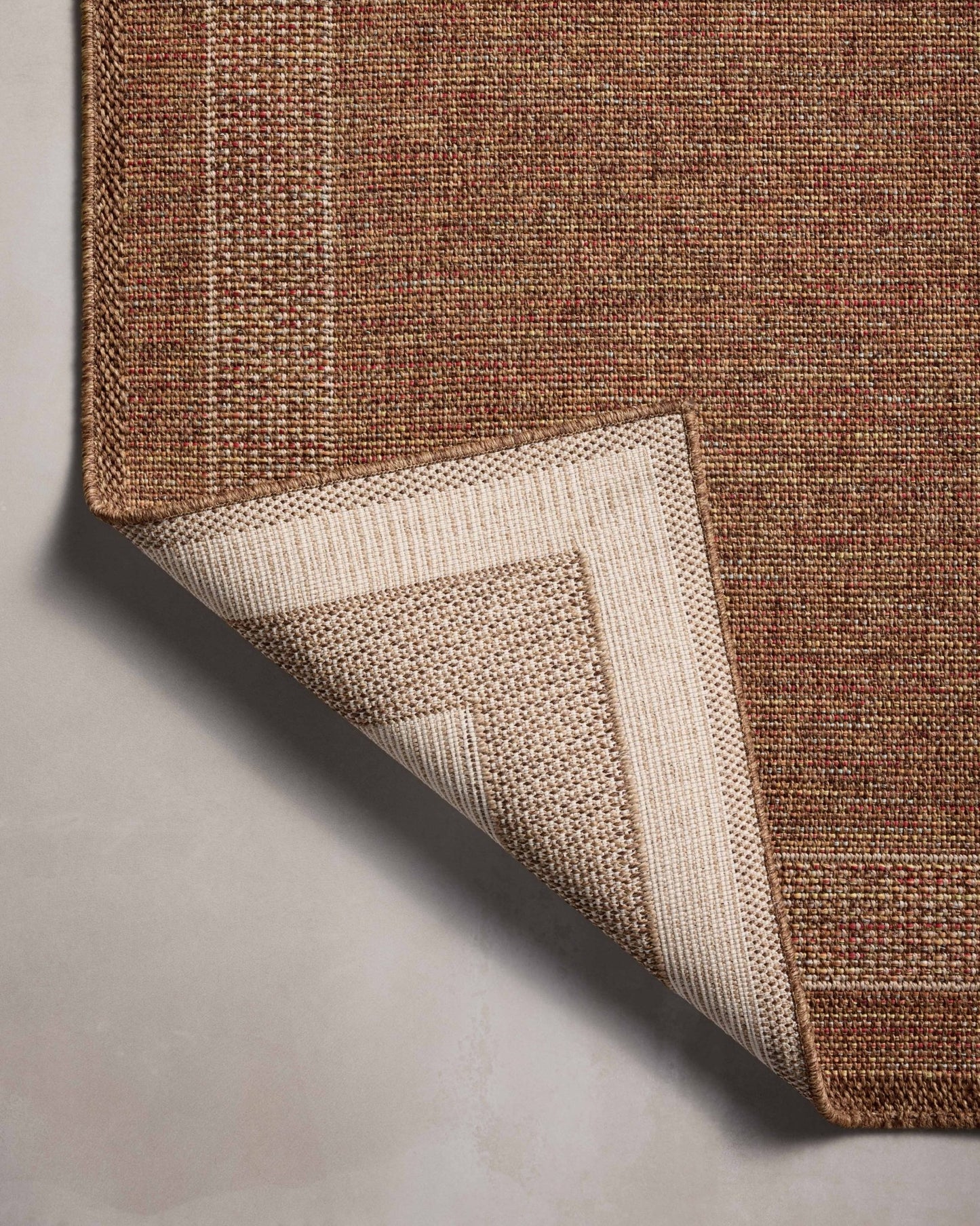 Loloi II Merrick MER - 07 Cinnamon Multi Indoor/Outdoor Power Loomed Rug - Rugs - Loloi II - Atlanta Designer Rugs