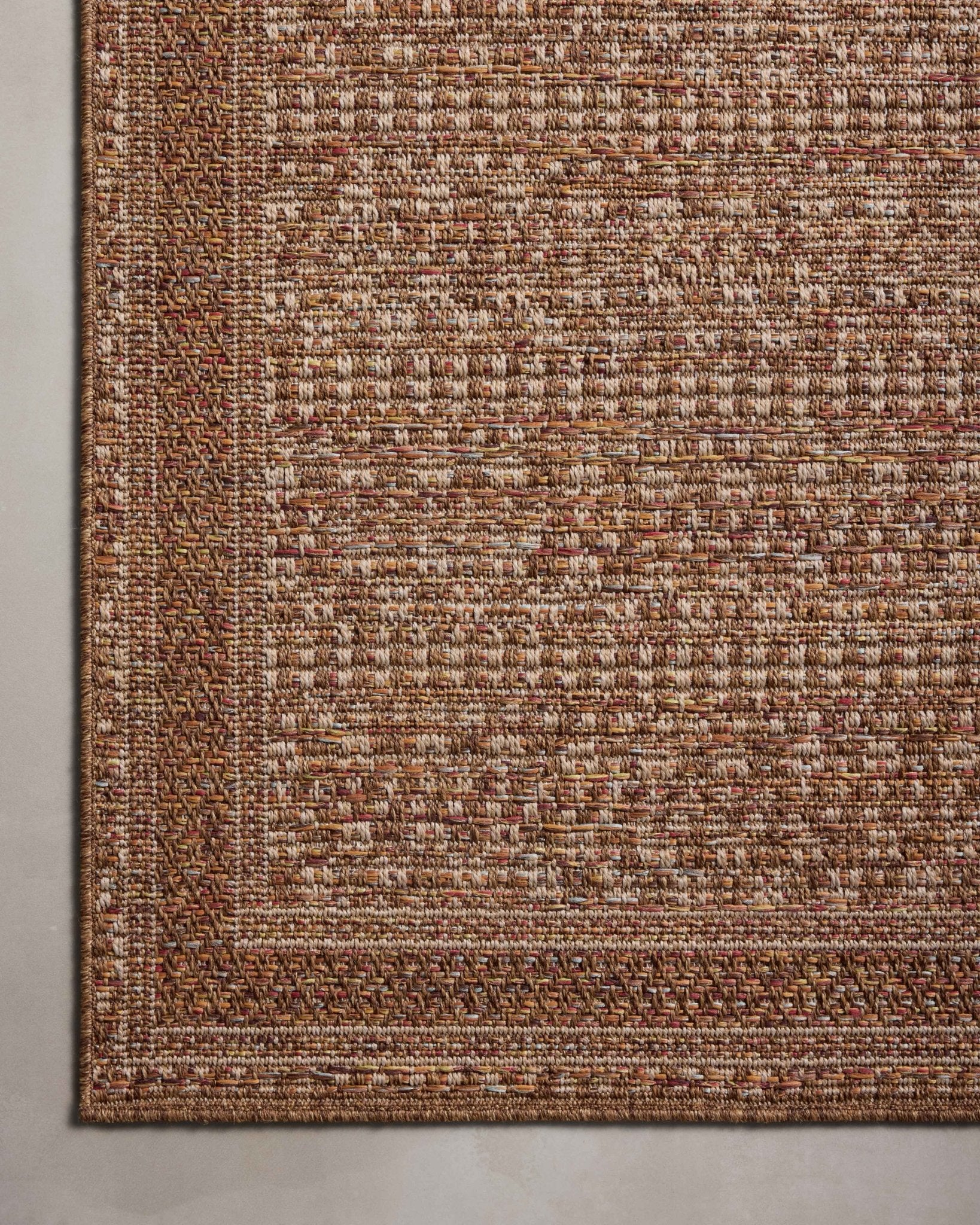 Loloi II Merrick MER - 08 Natural Fiesta Indoor/Outdoor Power Loomed Rug - Rugs - Loloi II - Atlanta Designer Rugs