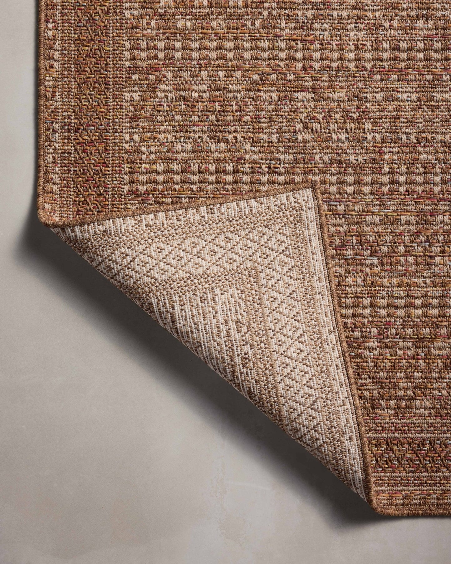 Loloi II Merrick MER - 08 Natural Fiesta Indoor/Outdoor Power Loomed Rug - Rugs - Loloi II - Atlanta Designer Rugs