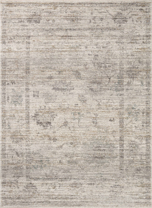 Magnolia Home Millie MIE-01 Silver Dove Traditional Power Loomed Rug