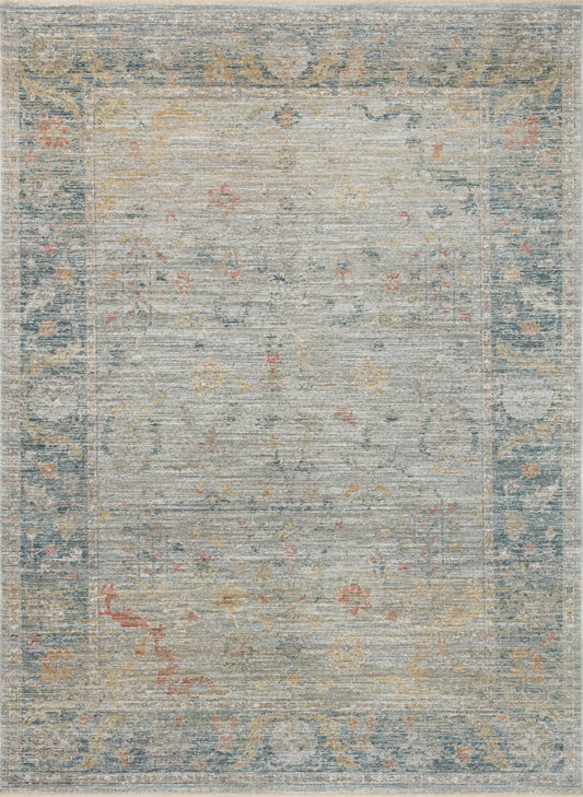 Magnolia Home Millie MIE-04 Slate Multi Traditional Power Loomed Rug