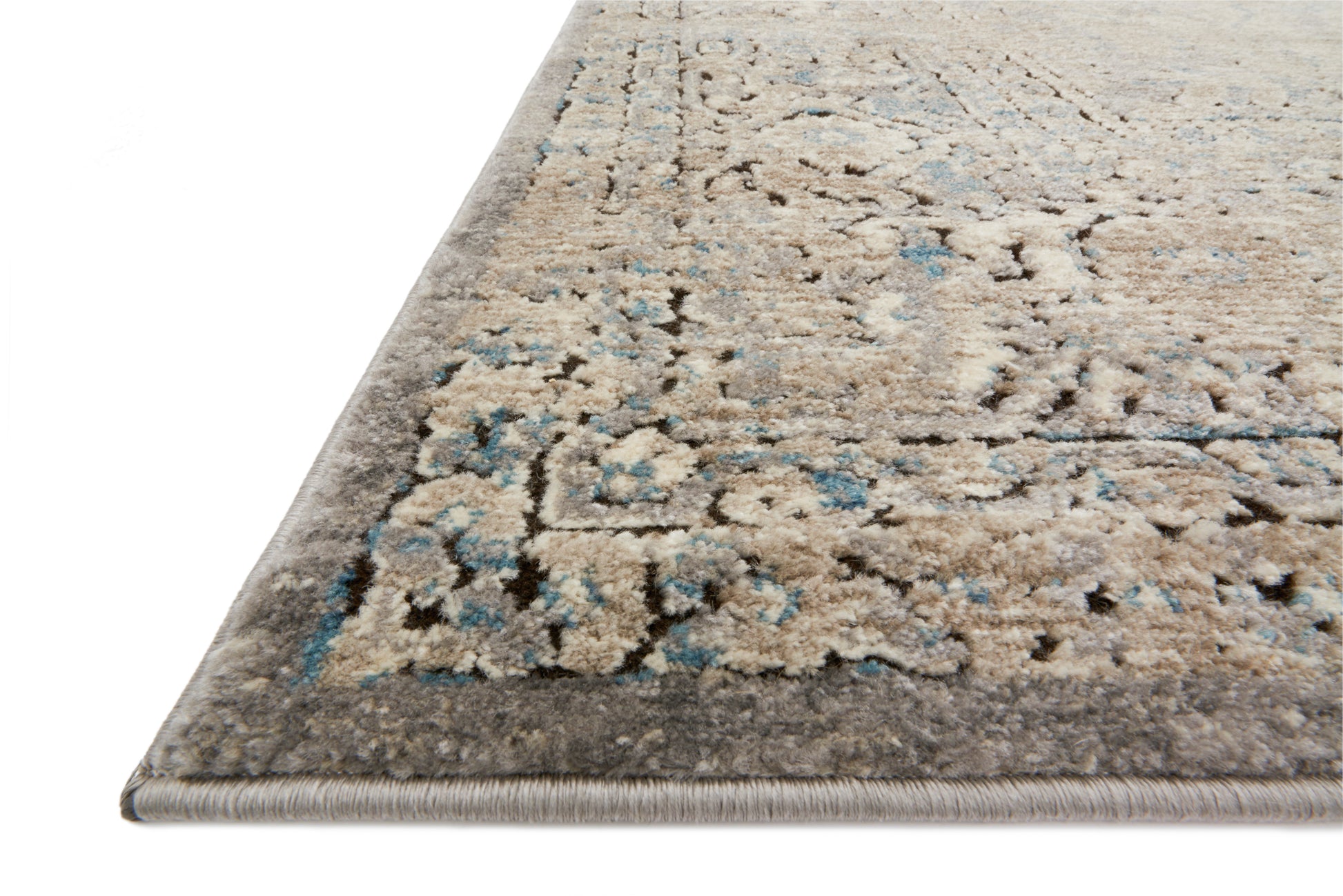 Loloi Millennium MV-01 Grey Stone Transitional Power Loomed Rug