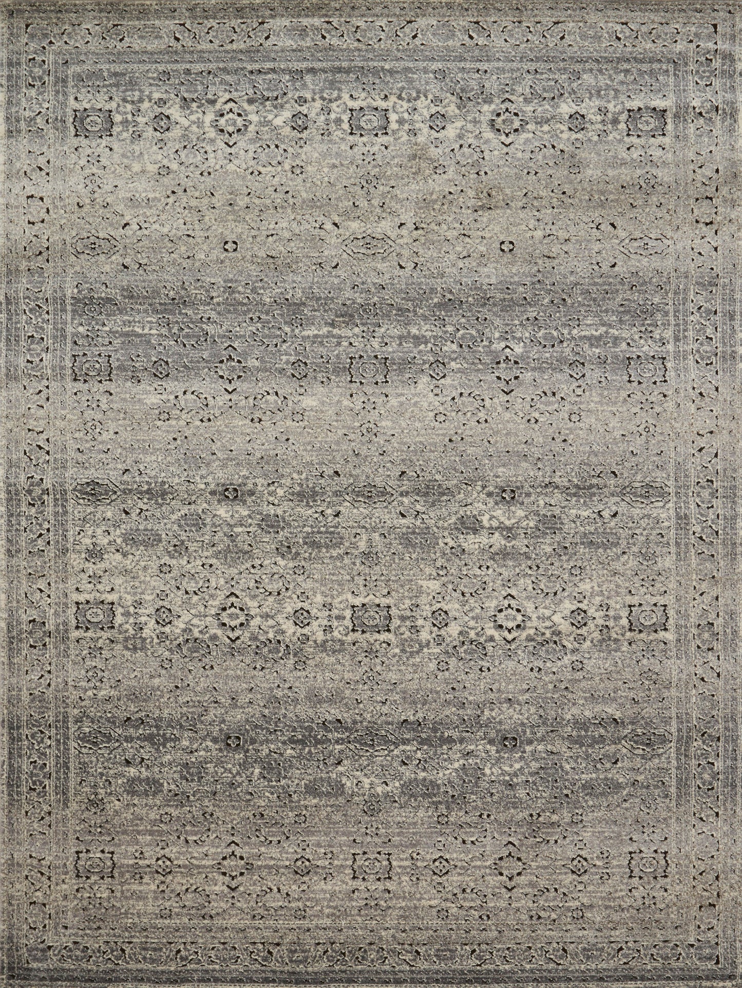 Loloi Millennium MV-02 Grey Charcoal Transitional Power Loomed Rug