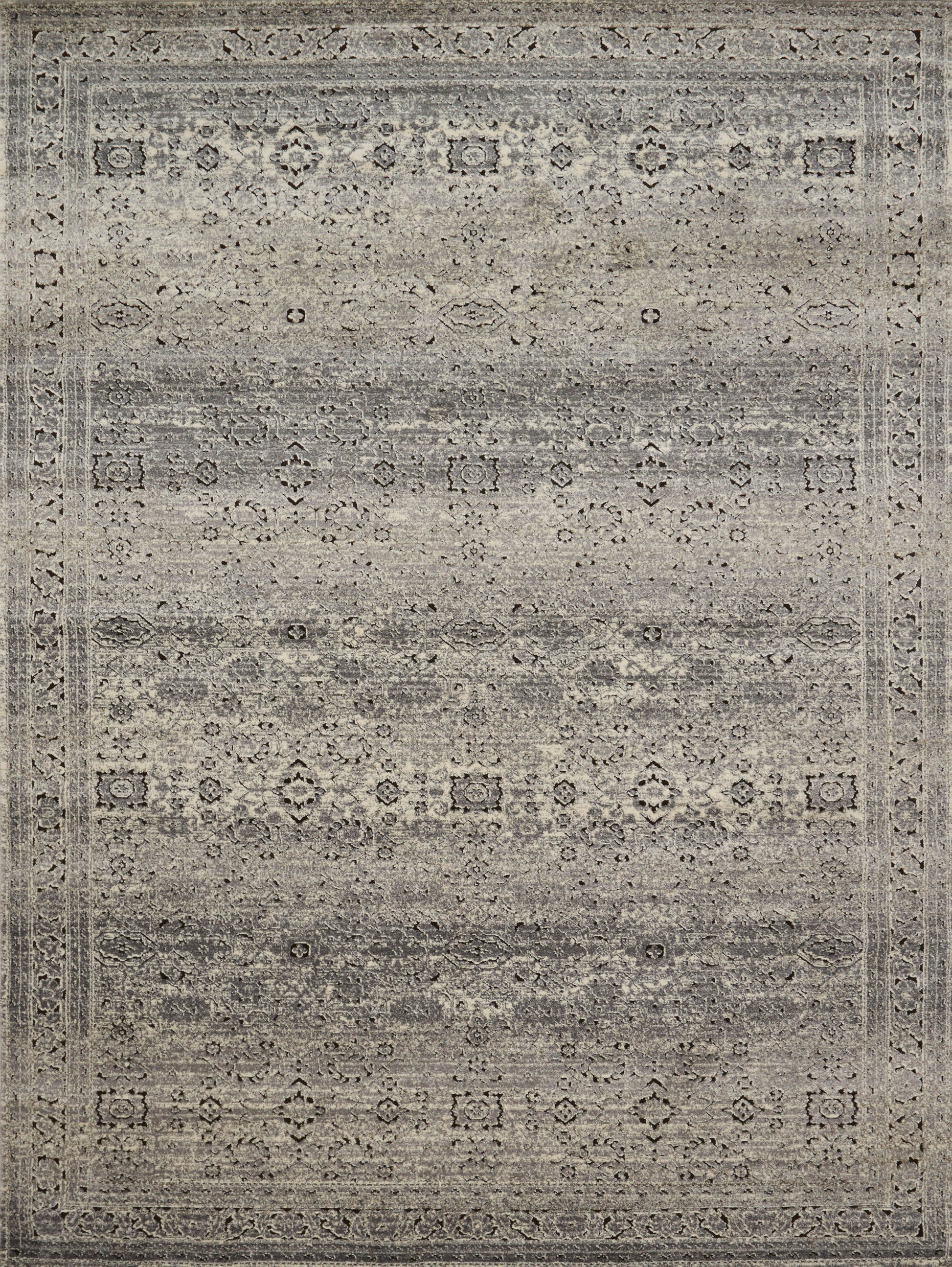 Loloi Millennium MV-02 Grey Charcoal Transitional Power Loomed Rug