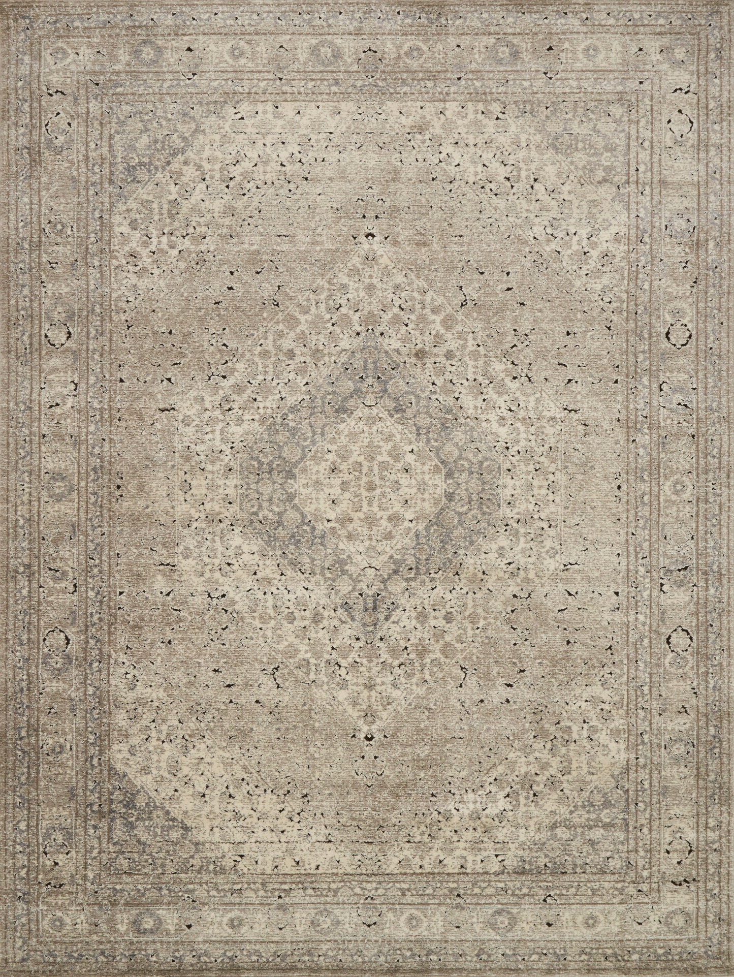 Loloi Millennium MV-03 Sand Ivory Transitional Power Loomed Rug