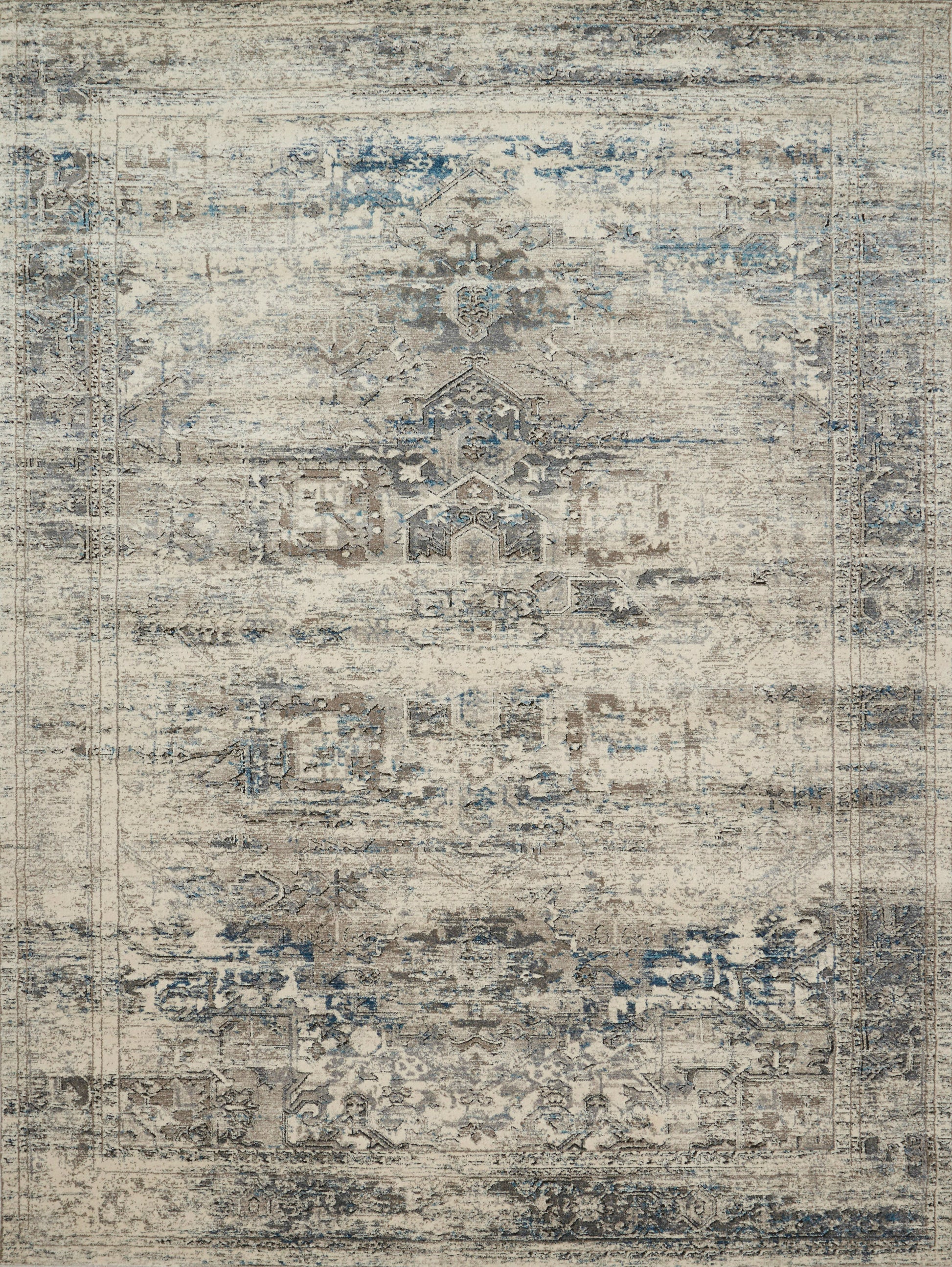 Loloi Millennium MV-04 Taupe Ivory Transitional Power Loomed Rug