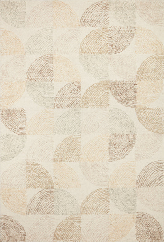 Loloi MILO MLO-03 Pebble Multi Contemporary Hand Tufted Rug