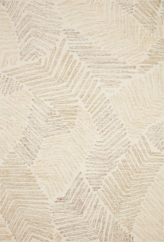 Loloi MILO MLO-05 Olive Natural Contemporary Hand Tufted Rug