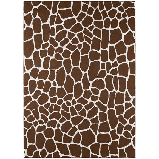 Dalyn Rugs Mali  Chocolate  Animal