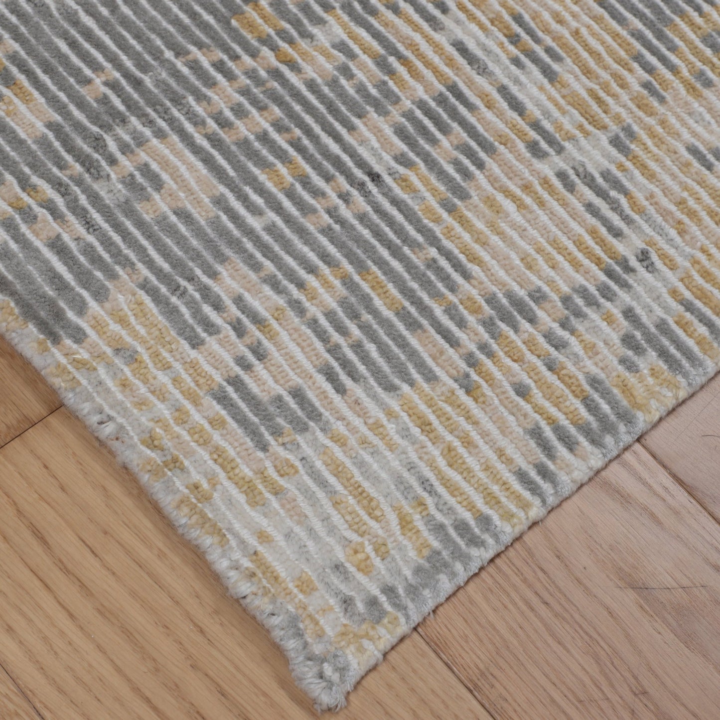 Artisan Mary Gold Contemporary Knotted Rug - Rugs - Artisan - Atlanta Designer Rugs