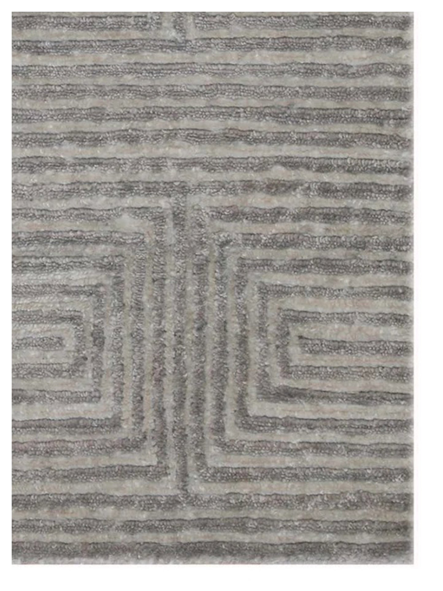 Artisan Mary  Wheat  Contemporary Knotted Rug