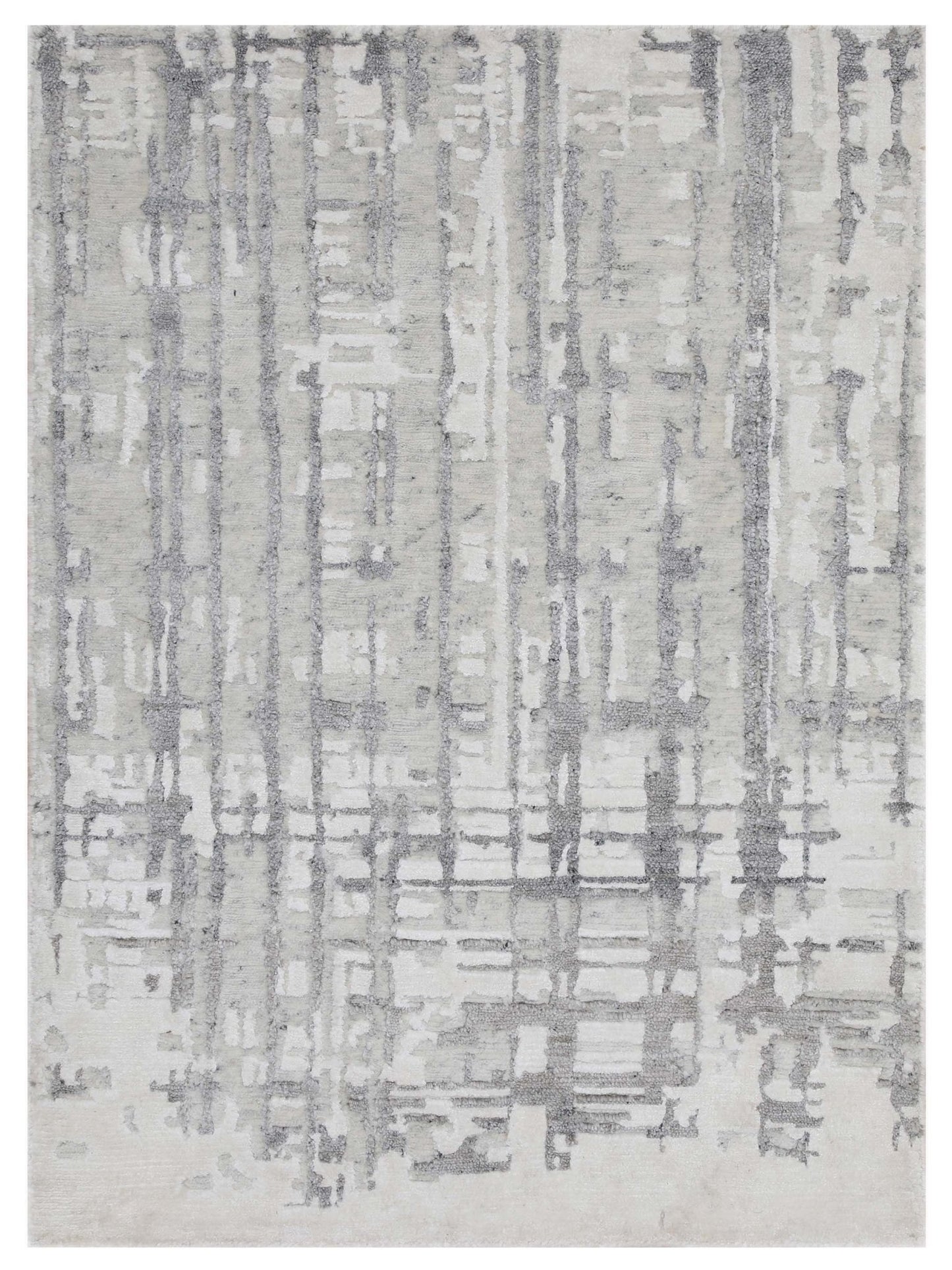 Artisan Mary Ivory Contemporary Knotted Rug - Rugs - Artisan - Atlanta Designer Rugs