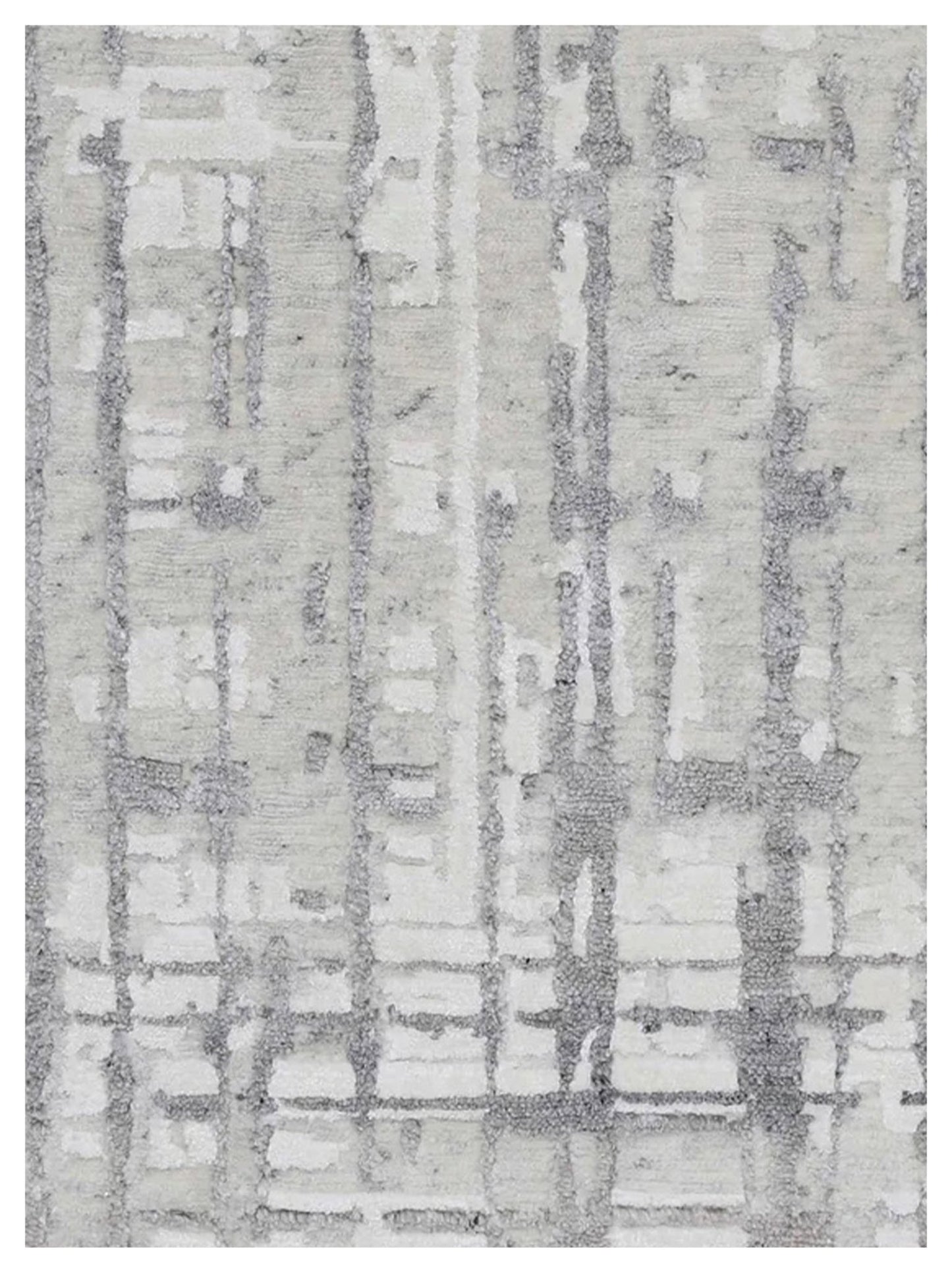 Artisan Mary Ivory Contemporary Knotted Rug - Rugs - Artisan - Atlanta Designer Rugs