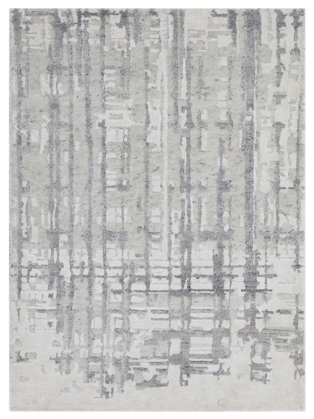 Artisan Mary Ivory Contemporary Knotted Rug - Rugs - Artisan - Atlanta Designer Rugs