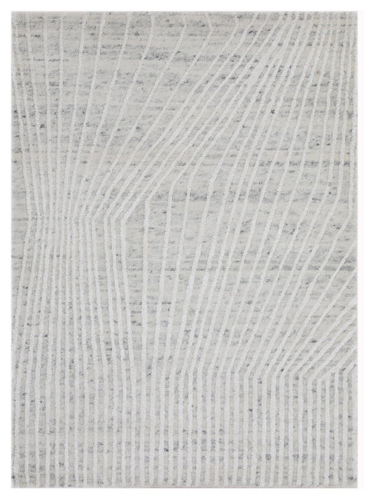 Artisan Mary Ivory Contemporary Knotted Rug - Rugs - Artisan - Atlanta Designer Rugs