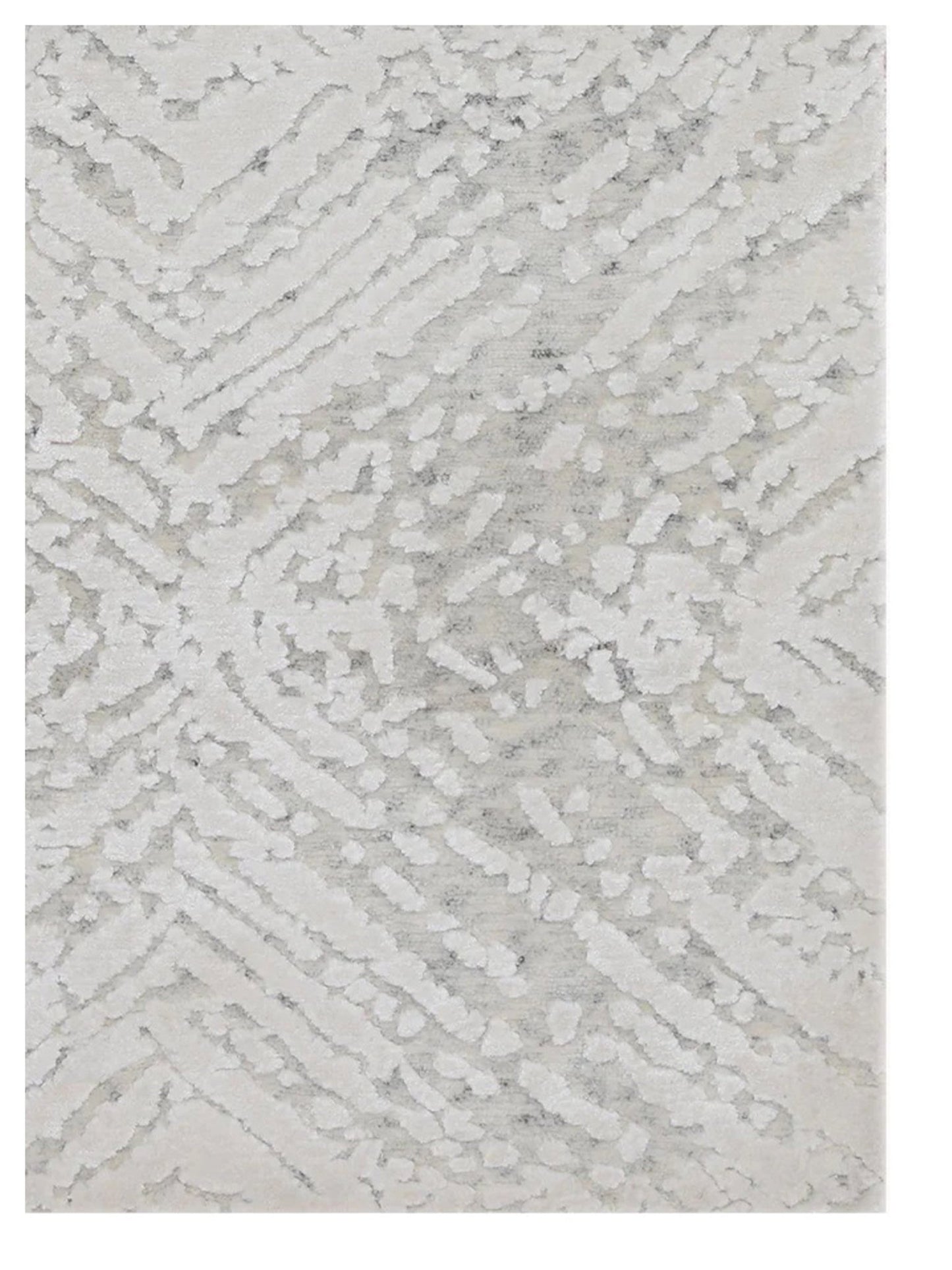 Artisan Mary Ivory Contemporary Knotted Rug - Rugs - Artisan - Atlanta Designer Rugs