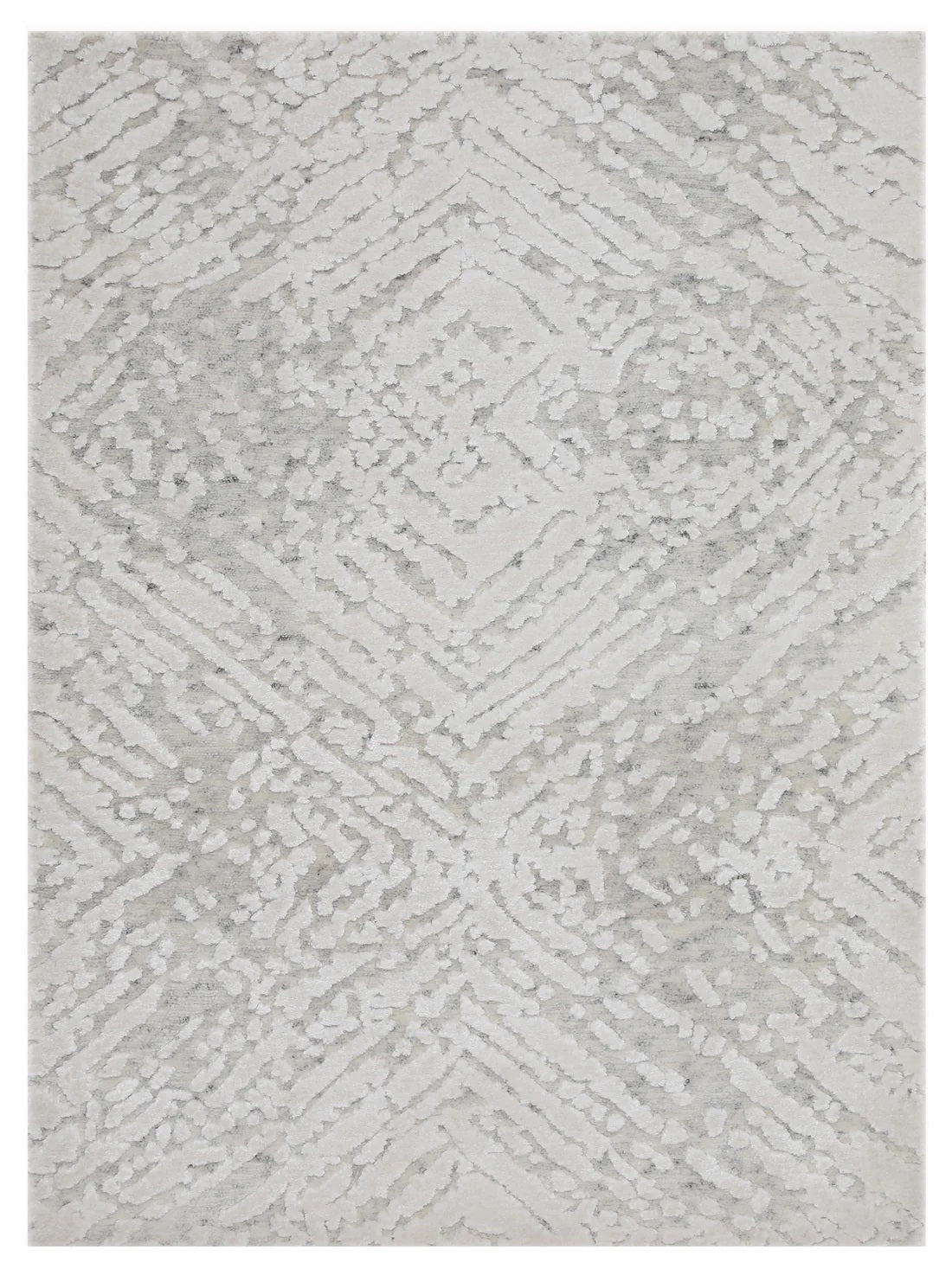 Artisan Mary Ivory Contemporary Knotted Rug - Rugs - Artisan - Atlanta Designer Rugs