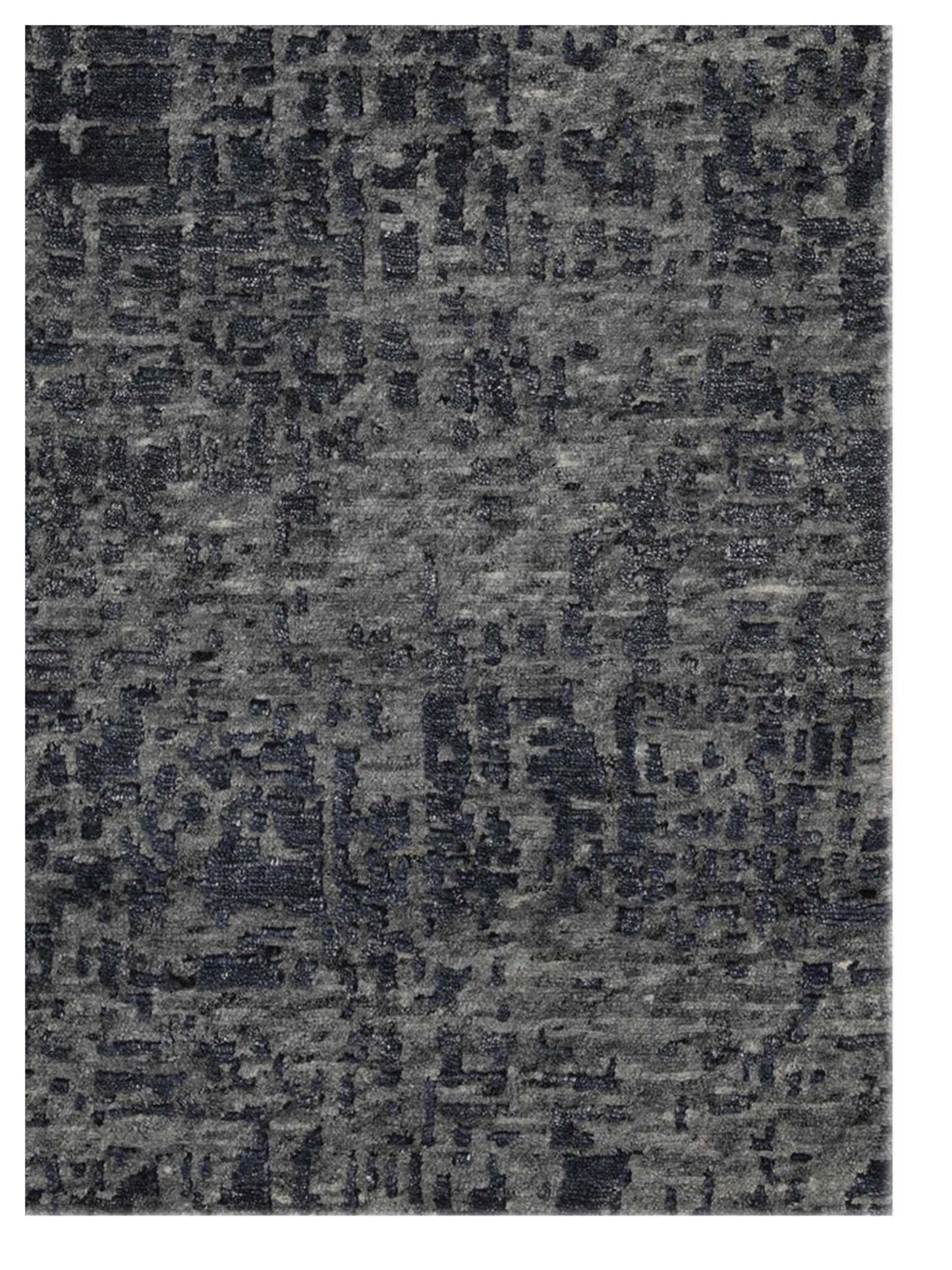 Artisan Mary Grey Contemporary Knotted Rug - Rugs - Artisan - Atlanta Designer Rugs