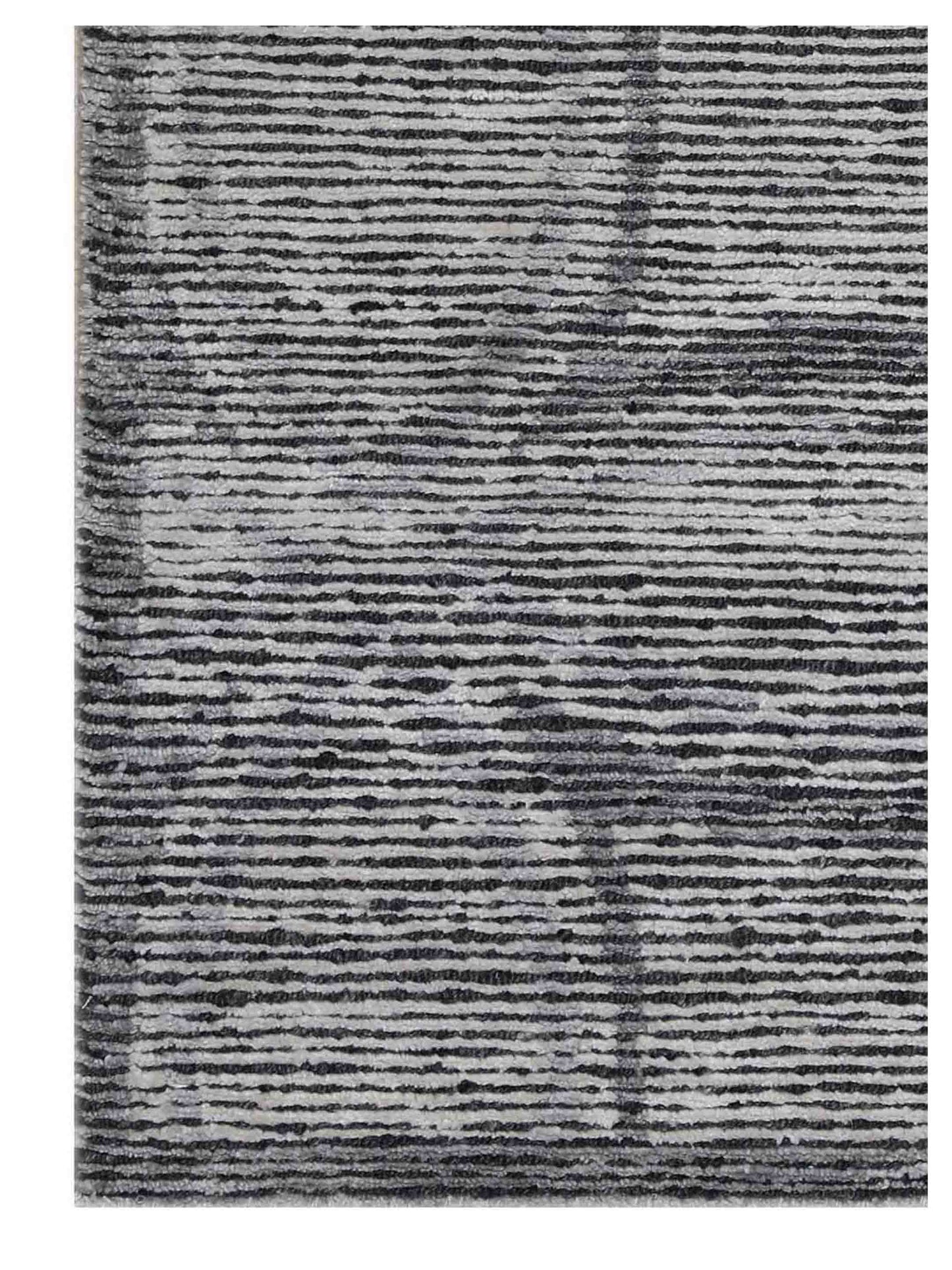 Artisan Mary  Grey  Contemporary Knotted Rug