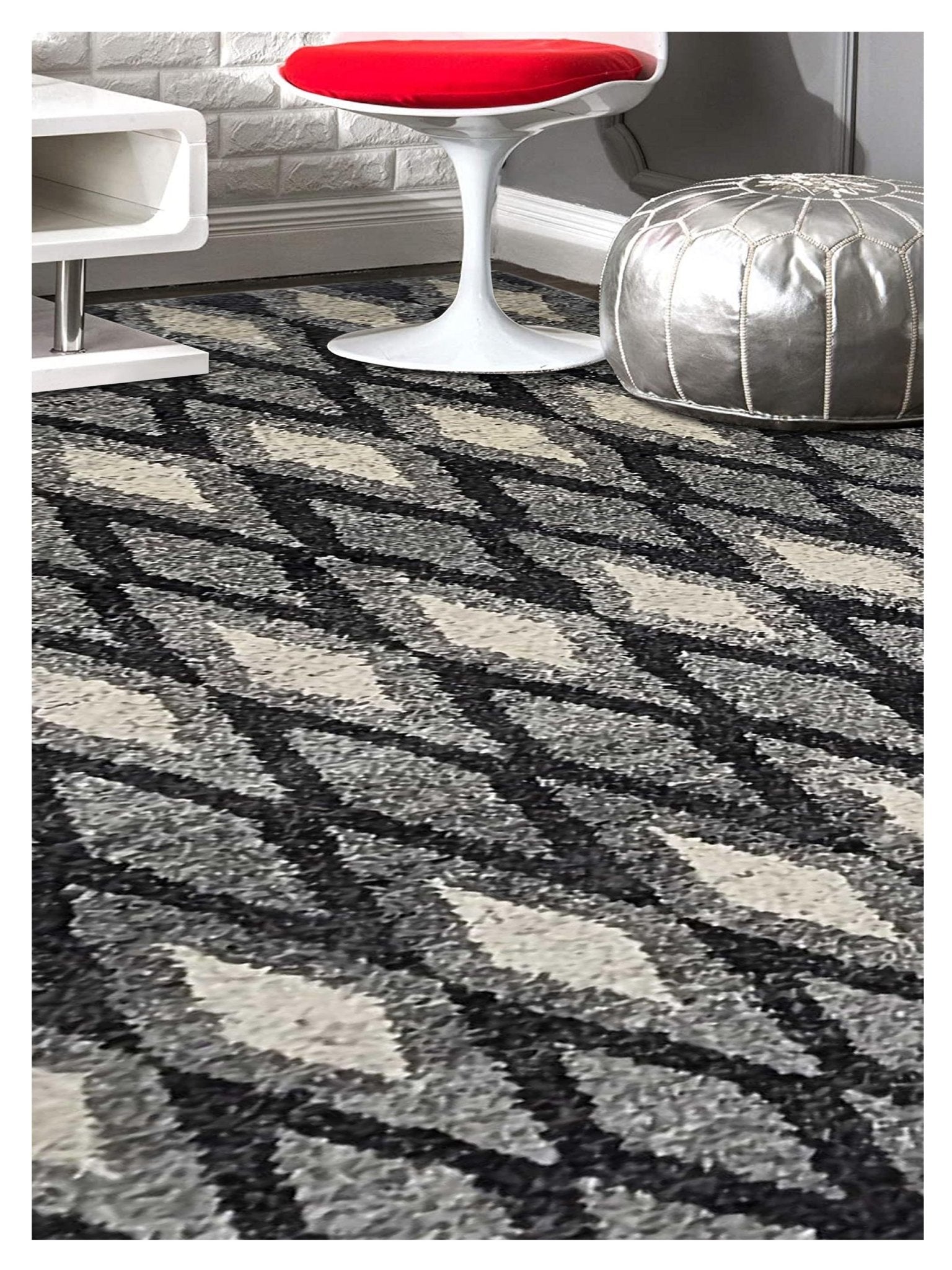 Artisan Marion Silver Grey Transitional Knotted Rug - Rugs - Artisan - Atlanta Designer Rugs