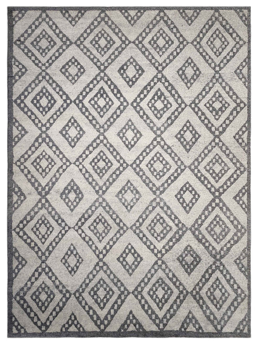 Artisan Marion  Ivory  Contemporary Knotted Rug