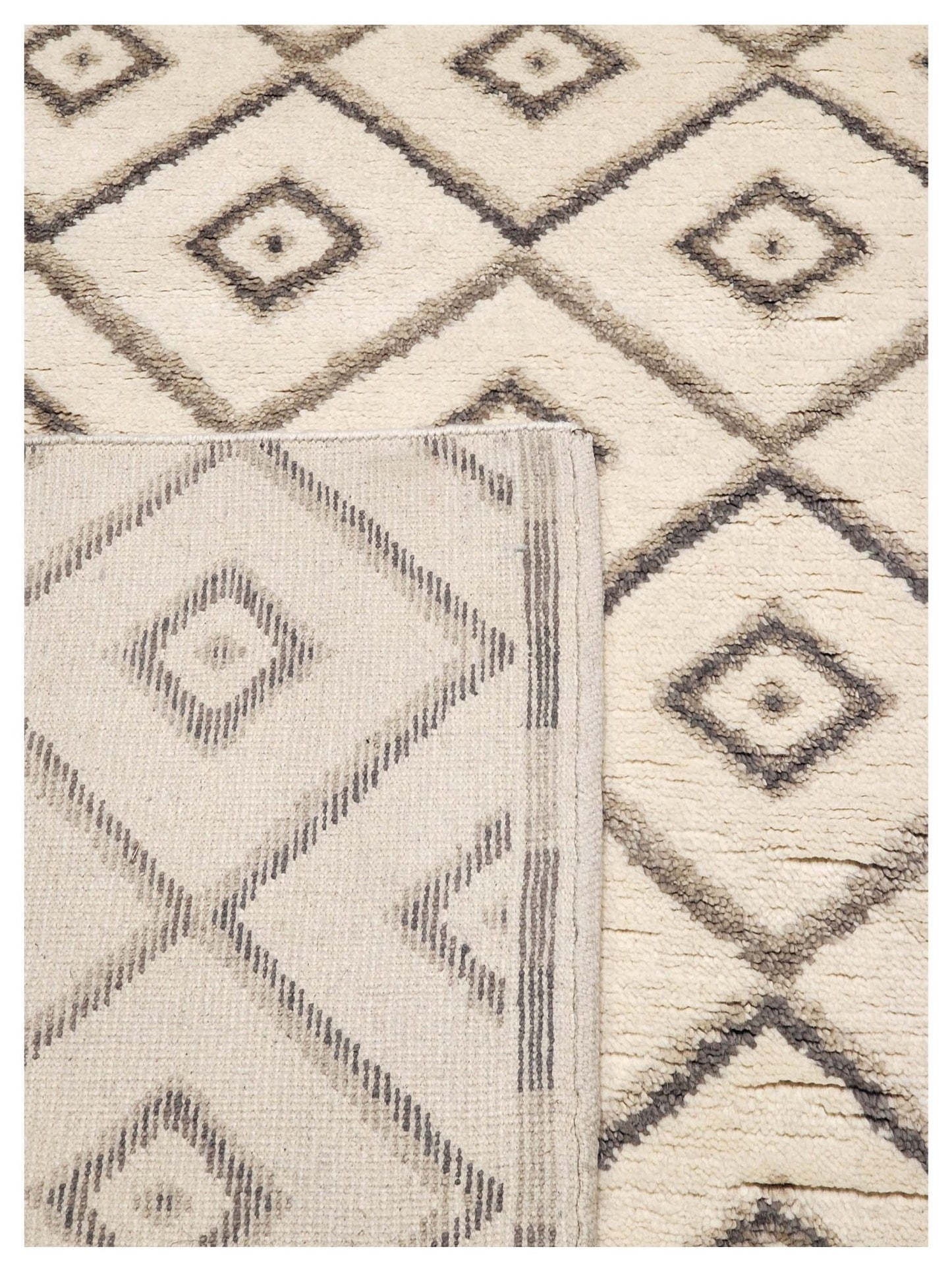 Artisan Marion Ivory Beige Transitional Knotted Rug - Rugs - Artisan - Atlanta Designer Rugs