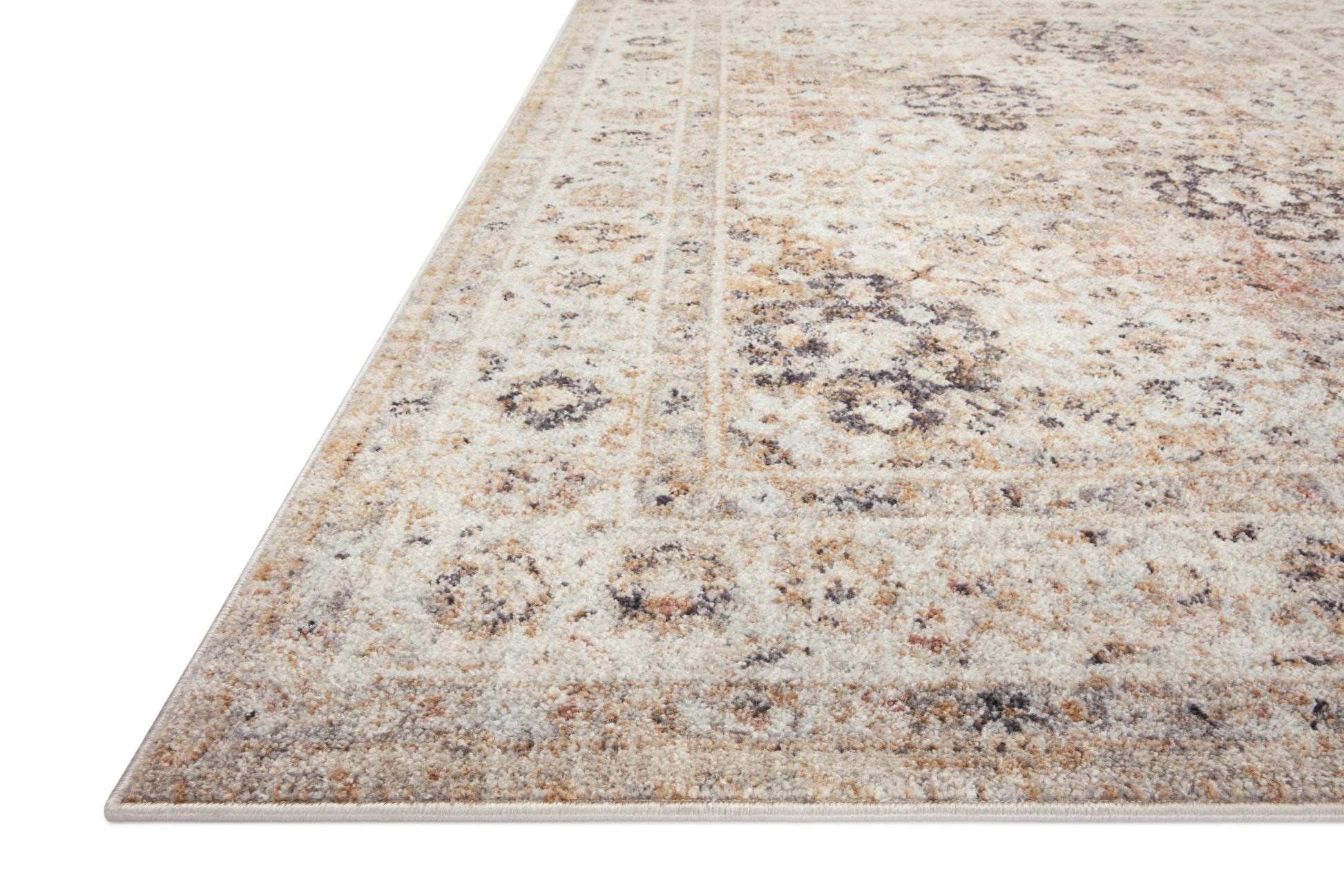 Loloi II Monroe MON - 02 Beige Multi Traditional Power Loomed Rug - Rugs - Loloi II - Atlanta Designer Rugs