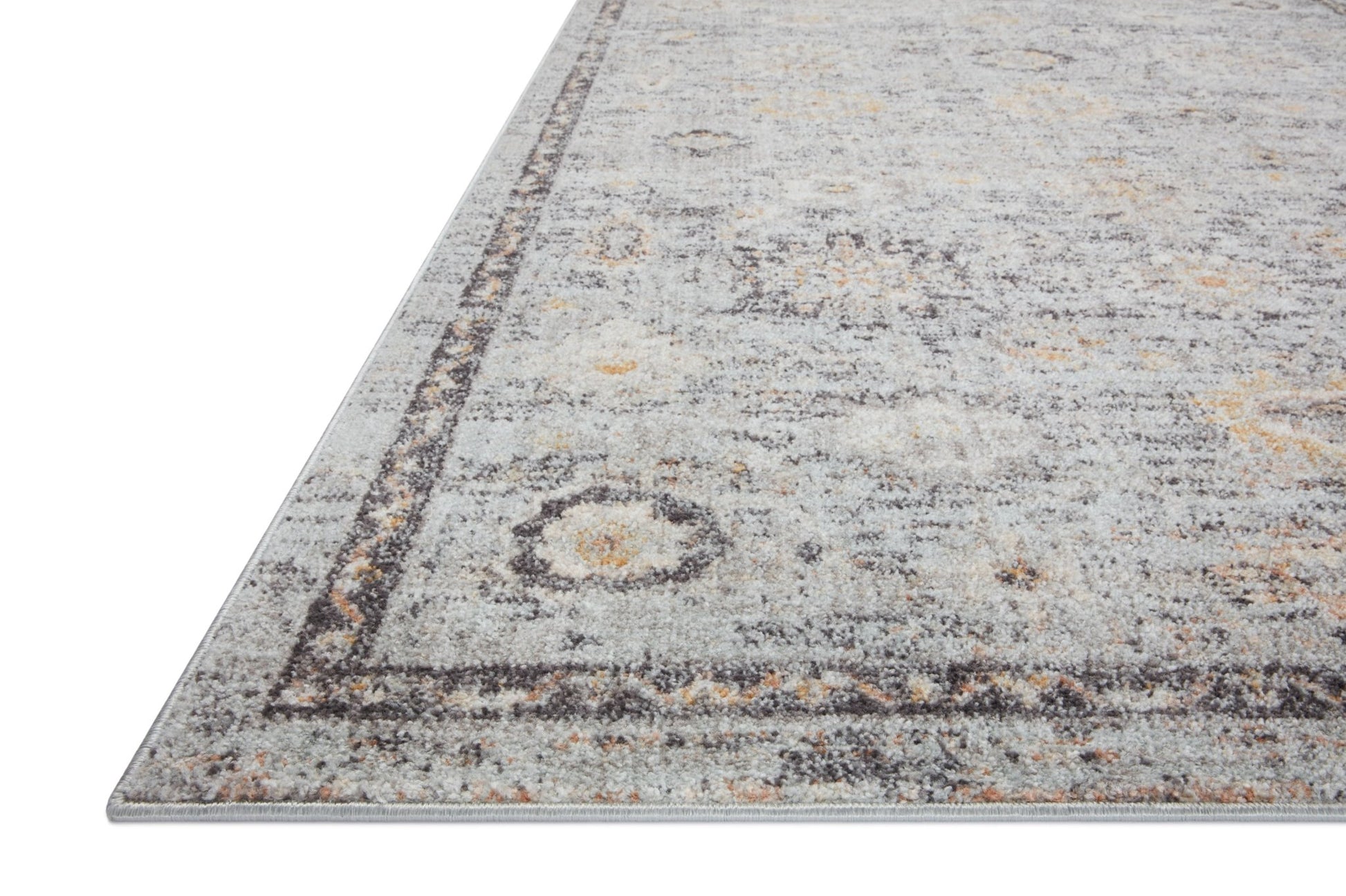 Loloi II Monroe MON - 04 Sky Gold Traditional Power Loomed Rug - Rugs - Loloi II - Atlanta Designer Rugs