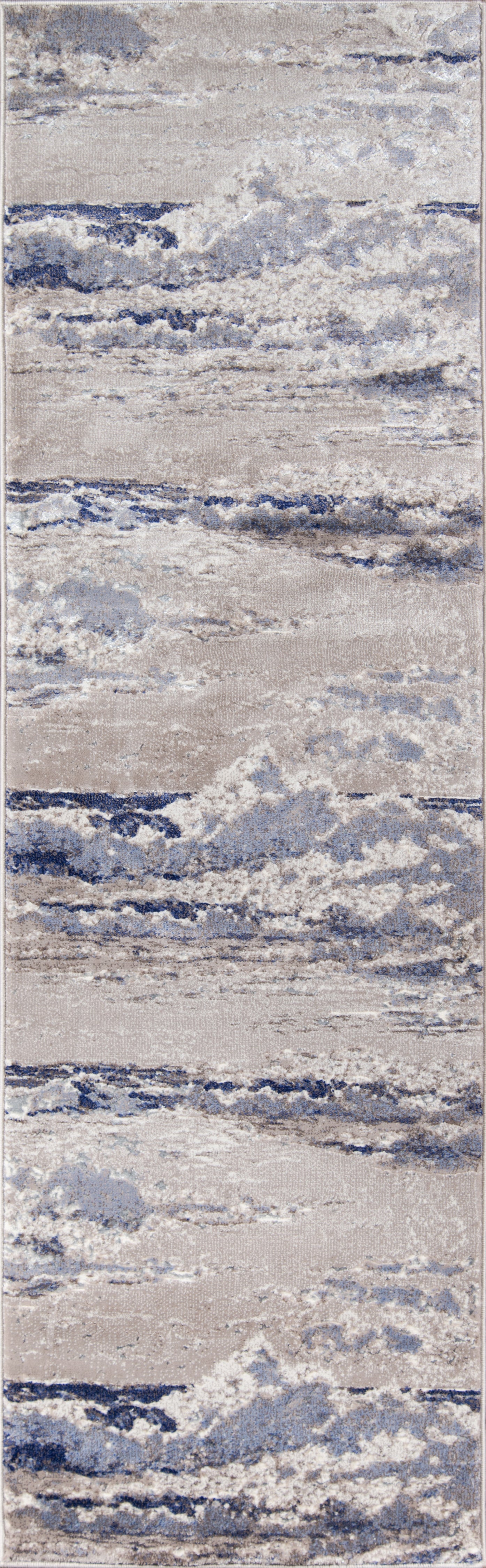 Momeni Monterey  Blue  Contemporary