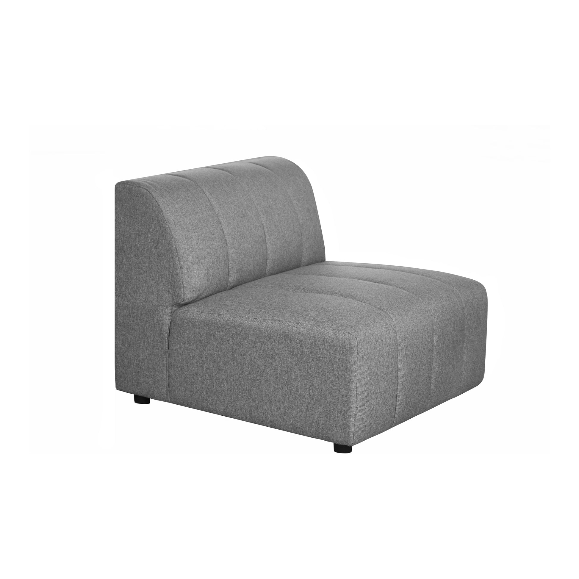 Moes Home Slipper Chairs Lyric Grey Contemporary Furniture