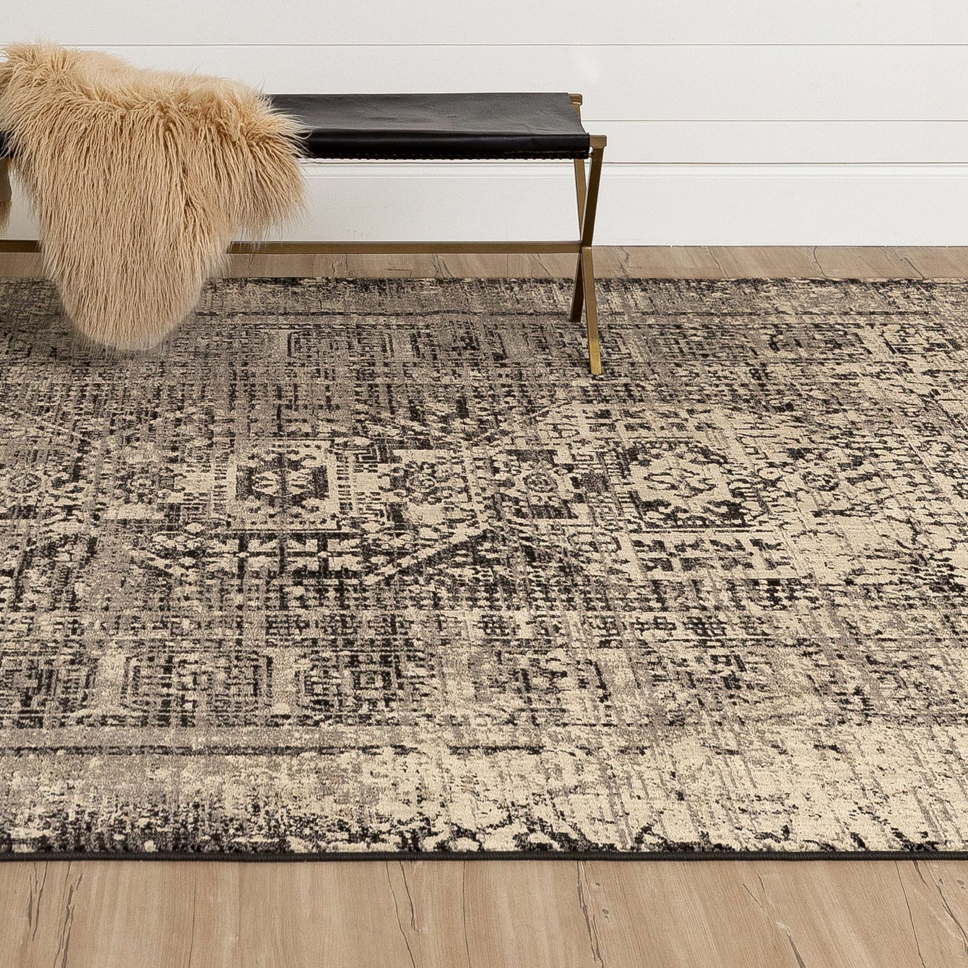 Karastan Estate 92315 Grey Traditional Machinemade Rug - Rugs - Karastan - Atlanta Designer Rugs