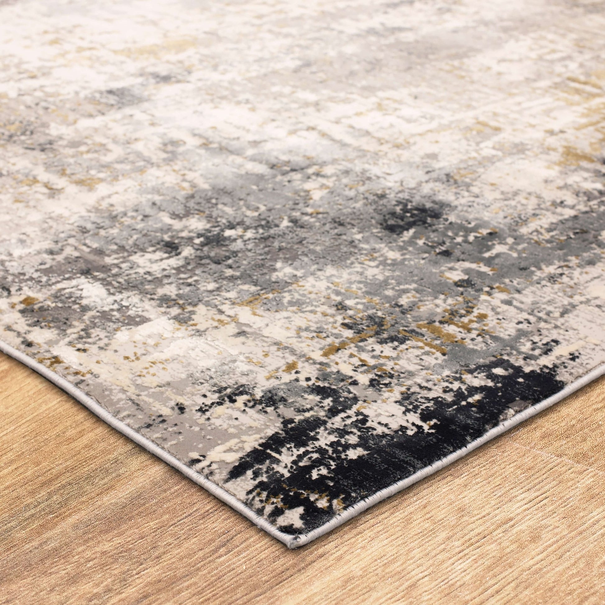 Karastan Tryst RG073 Grey Modern/Contemporary Machinemade Rug - Rugs - Karastan - Atlanta Designer Rugs