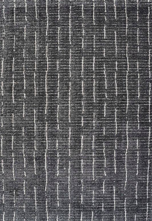 Dynamic Rugs Masai 14002 Black White Modern Machine - Made Rug - Rugs - Dynamic Rugs - Atlanta Designer Rugs